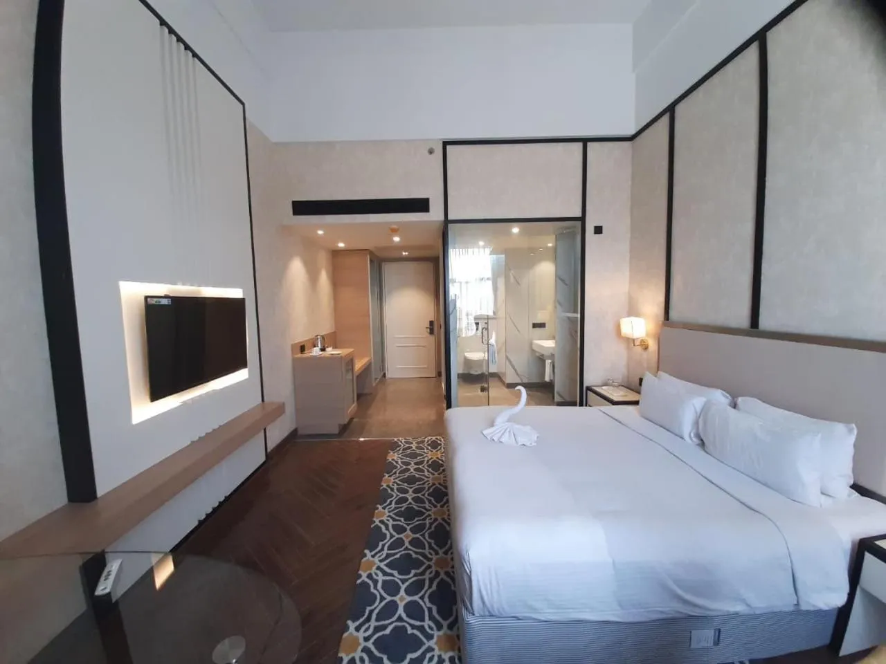 Photo of the whole room, Bed in Hotel Polo Towers Agartala