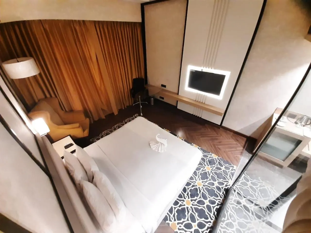 Photo of the whole room, Bed in Hotel Polo Towers Agartala