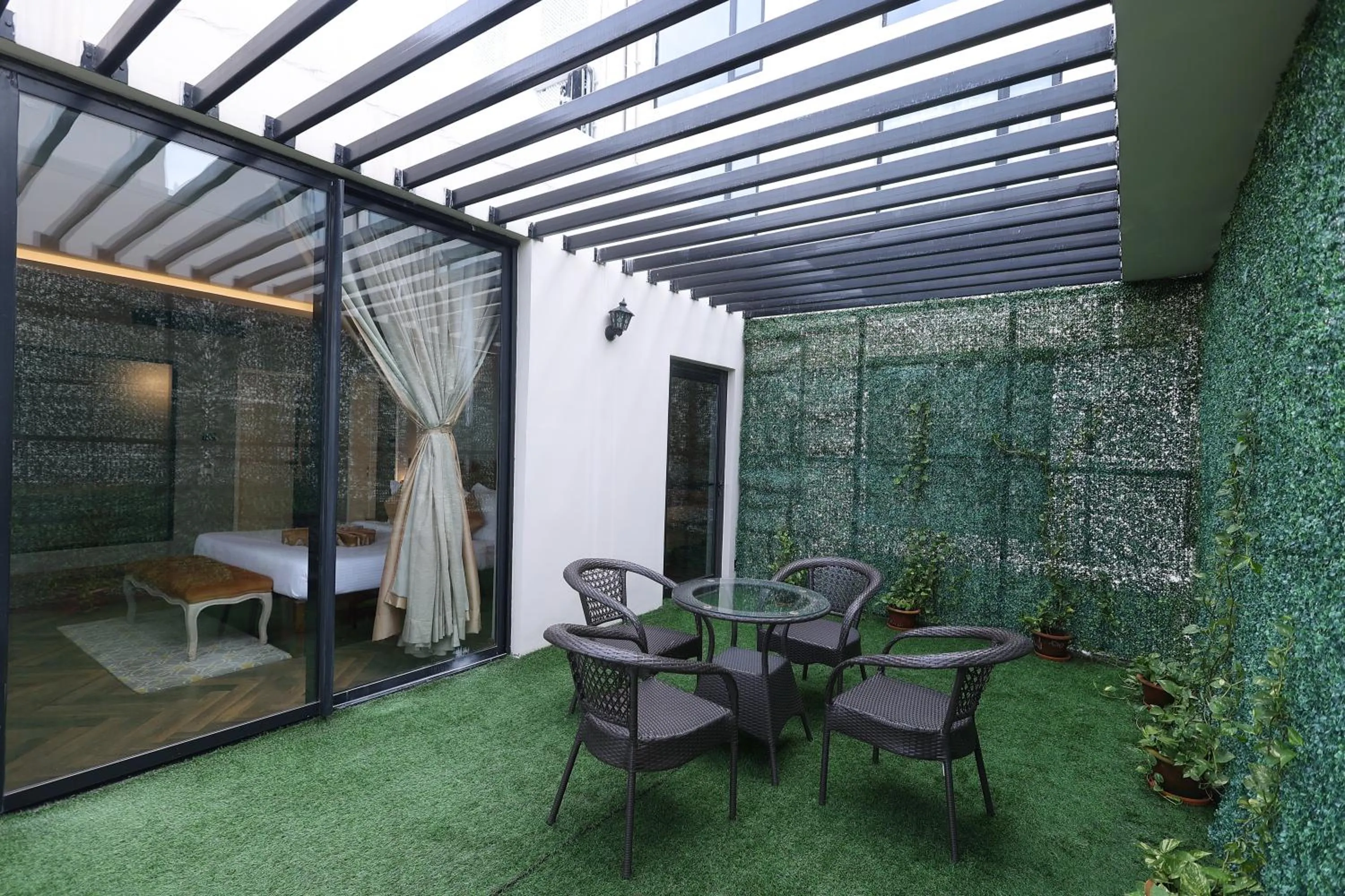 Balcony/Terrace in Hotel Polo Towers Agartala