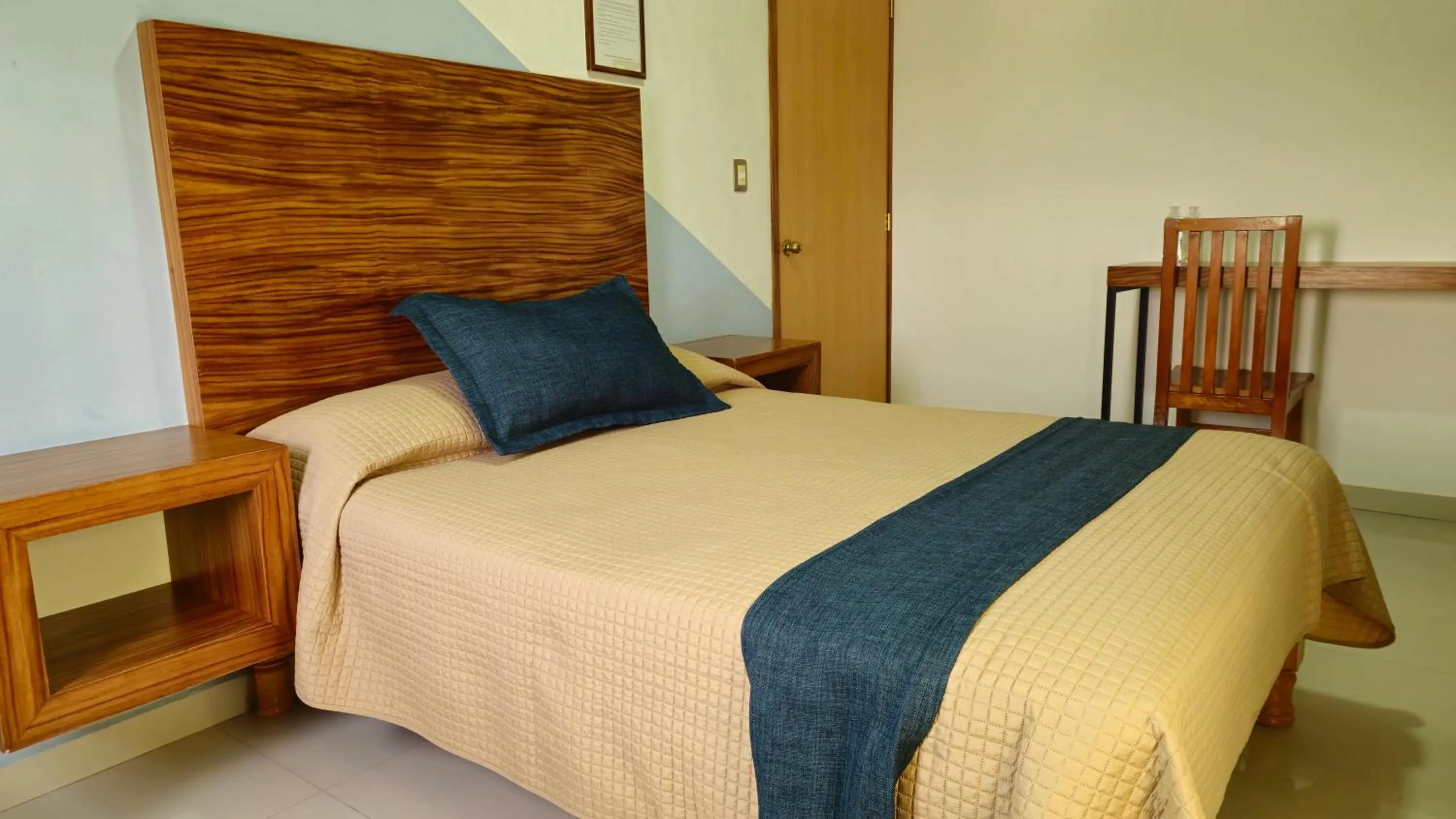 Bed in Hotel La Estancia