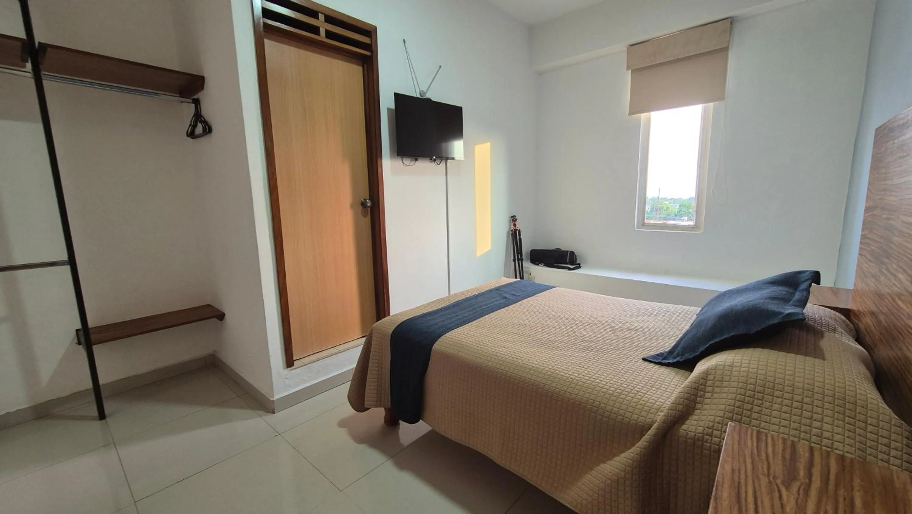 Bed in Hotel La Estancia