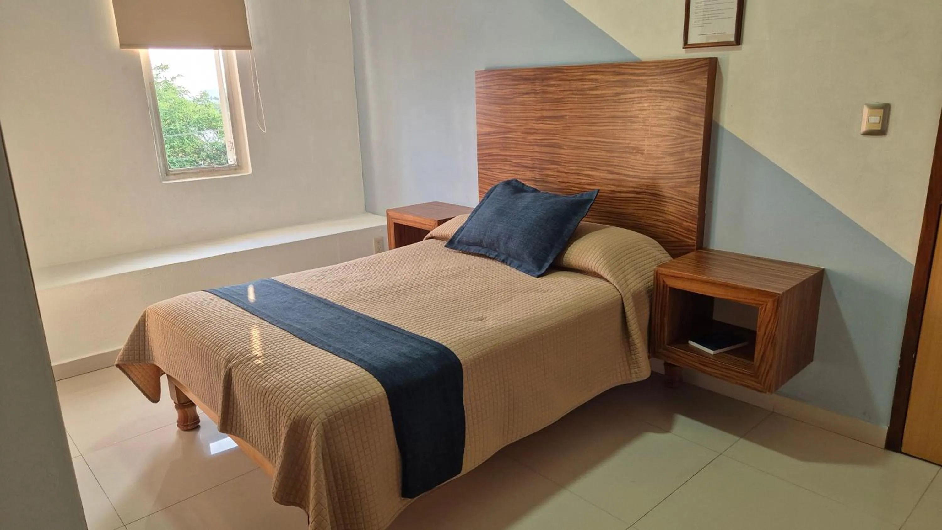 Bed in Hotel La Estancia