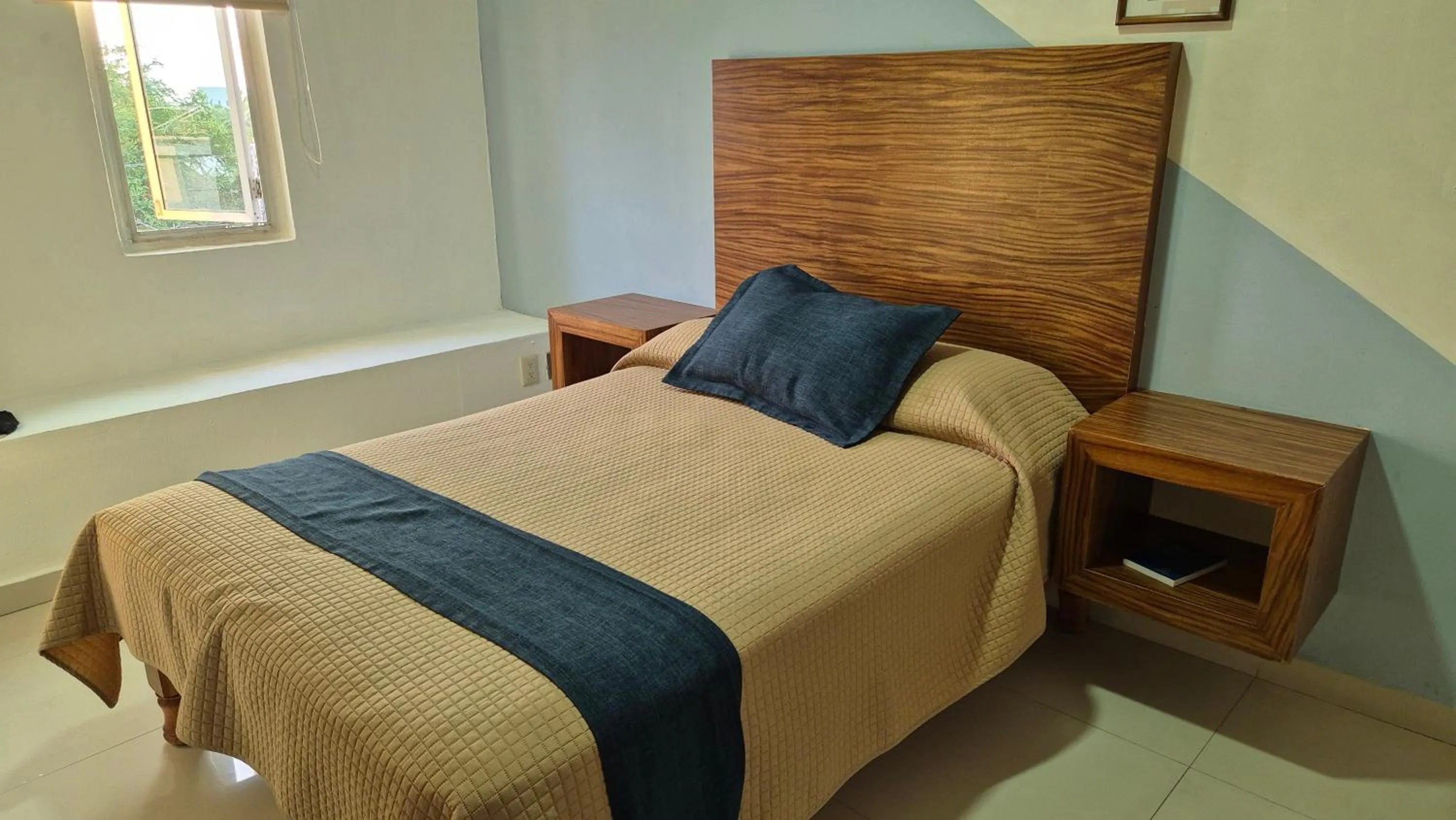 Bed in Hotel La Estancia