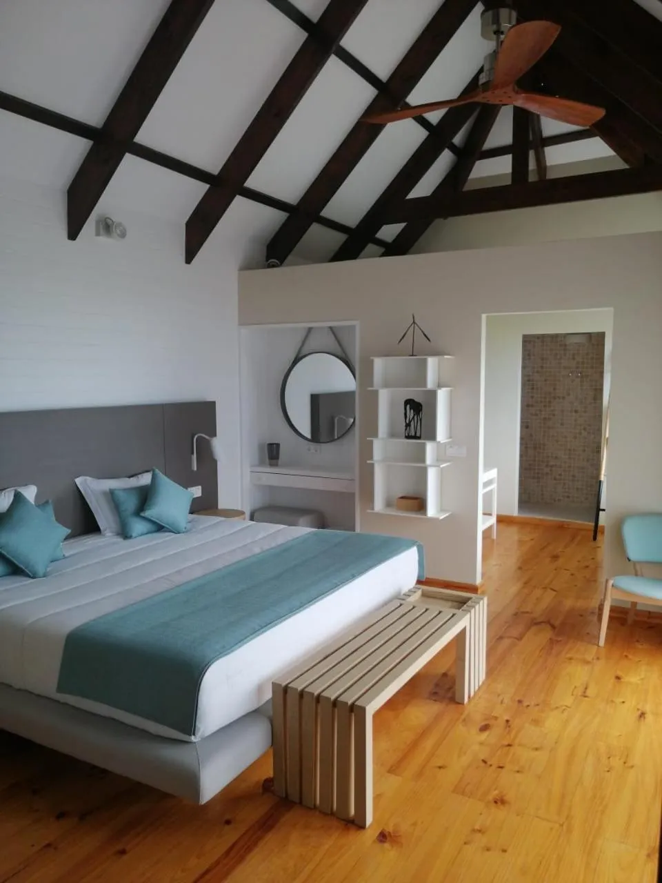 Bed in Montebelo Milibangalala Bay Resort