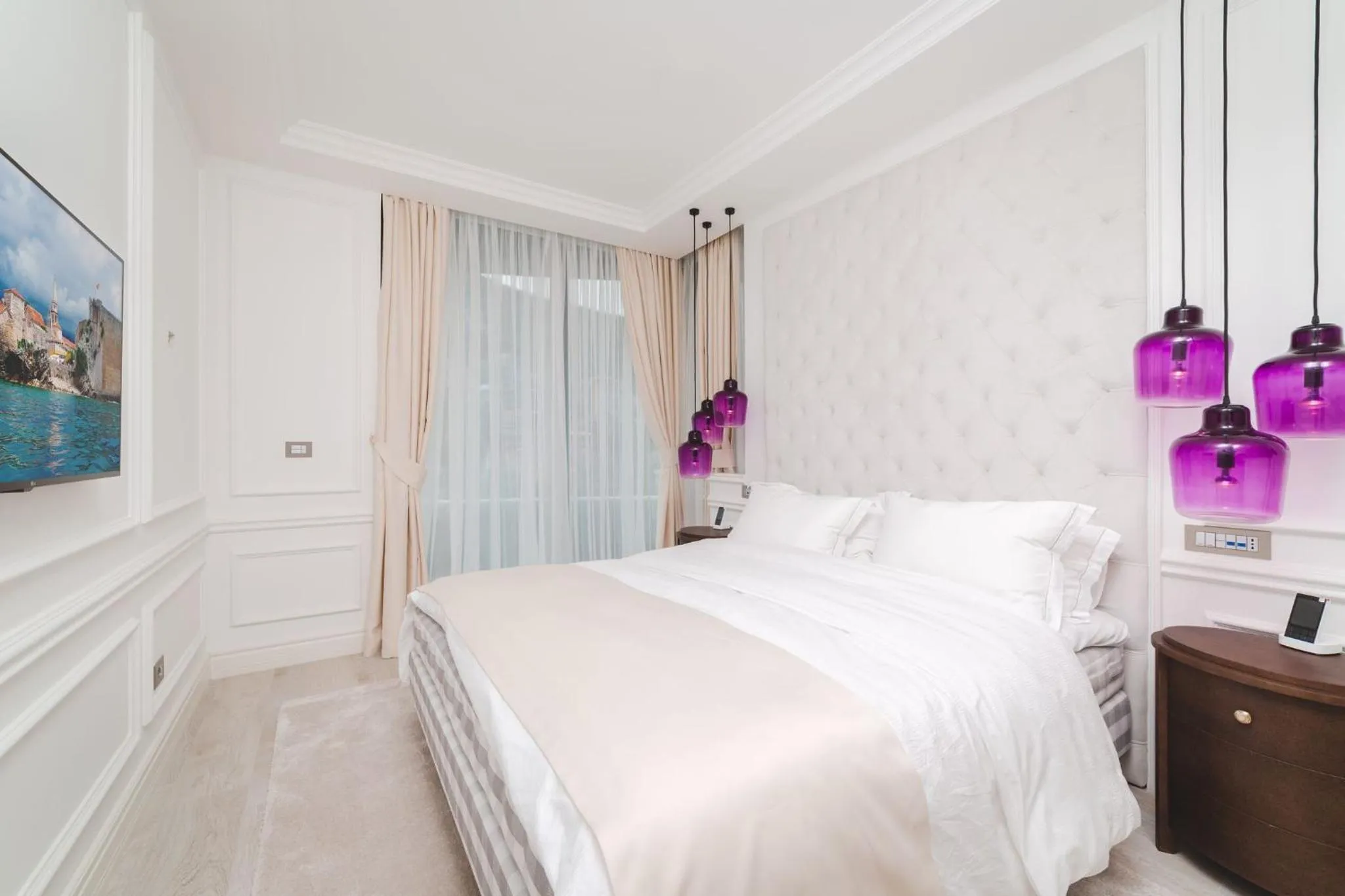 Bed in Boutique Hotel Vissi d'Arte