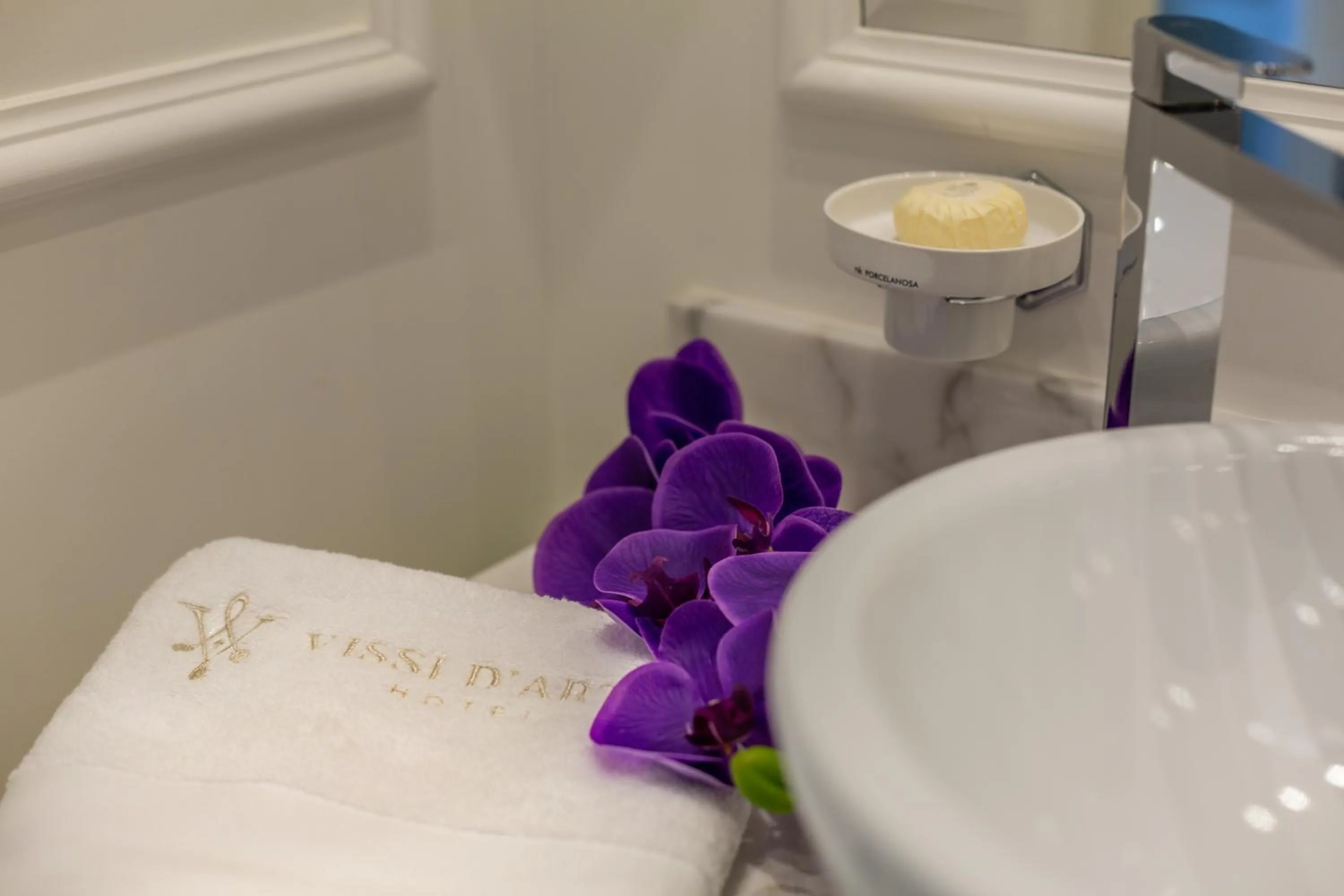 Bed in Boutique Hotel Vissi d'Arte