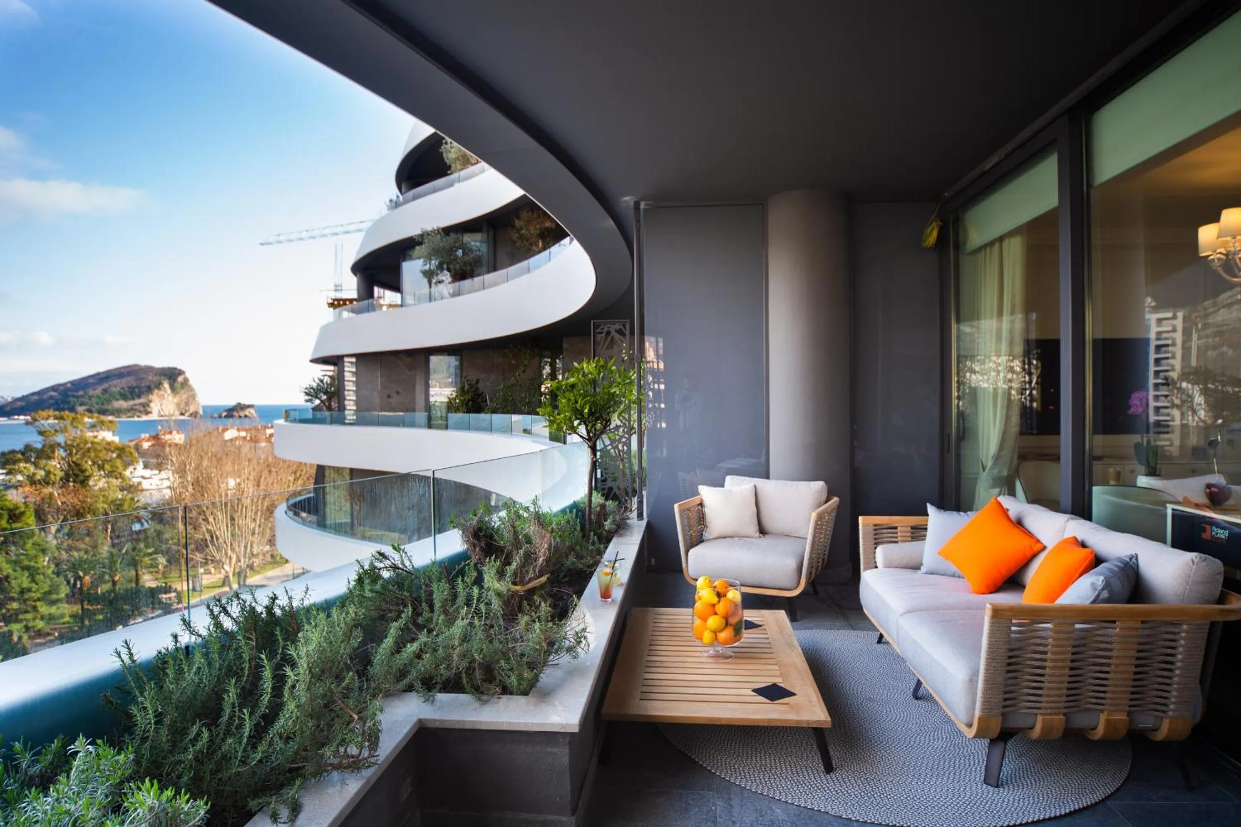 Balcony/Terrace in Boutique Hotel Vissi d'Arte