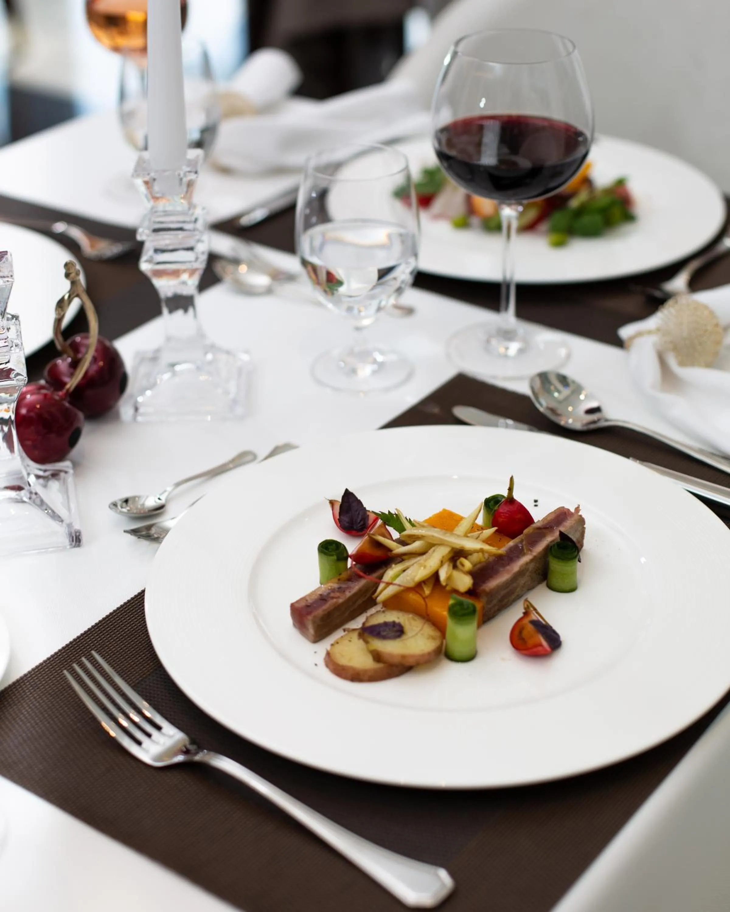 Restaurant/places to eat in Boutique Hotel Vissi d'Arte