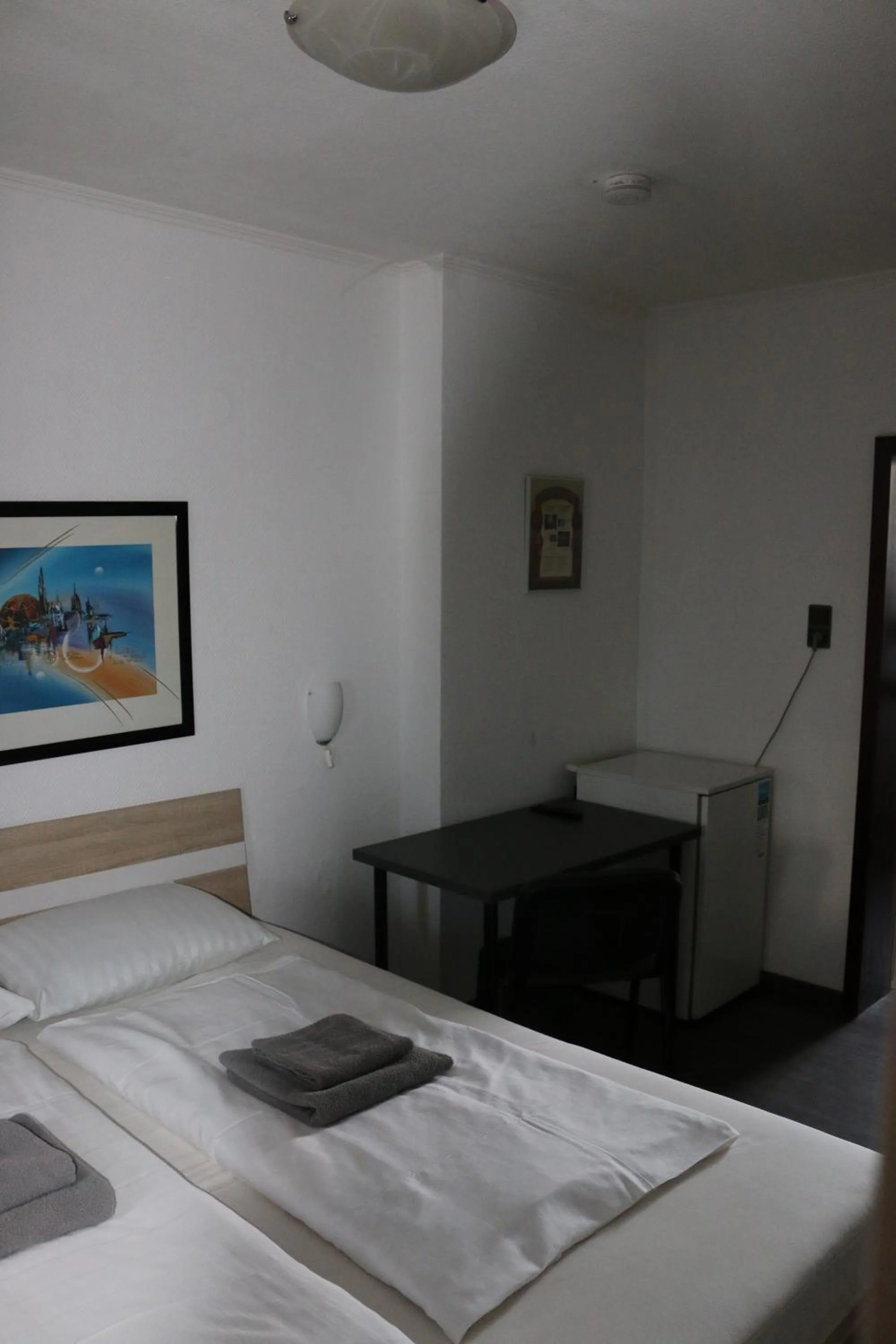 Bed in Hotel Berliner Hof