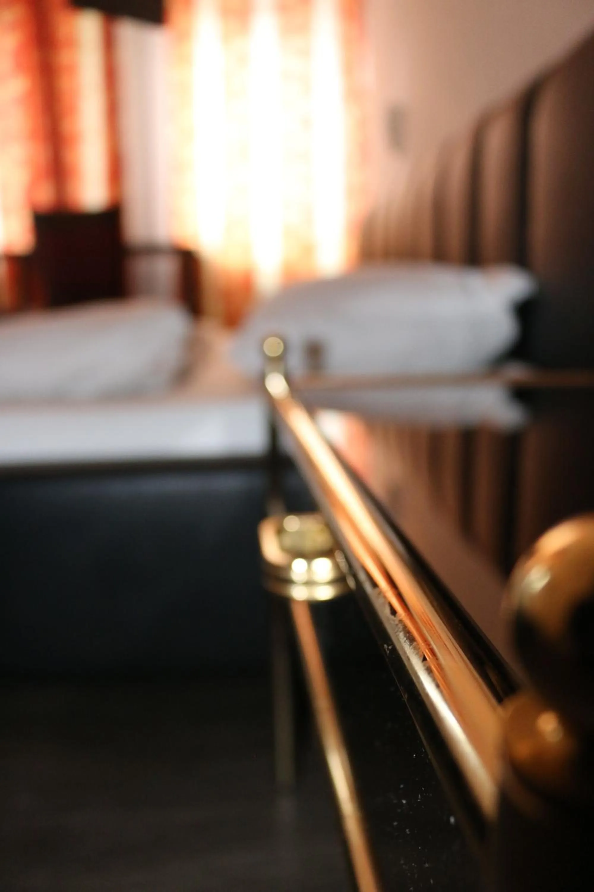 Bed in Hotel Berliner Hof