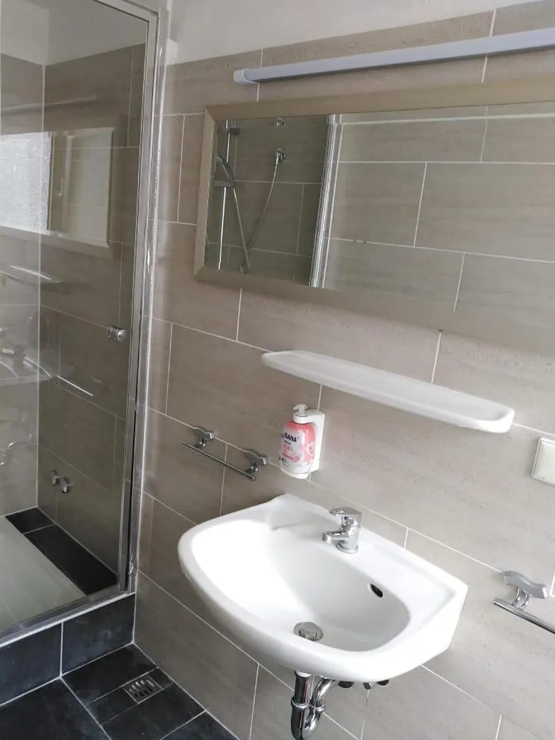 Shower in Hotel Berliner Hof