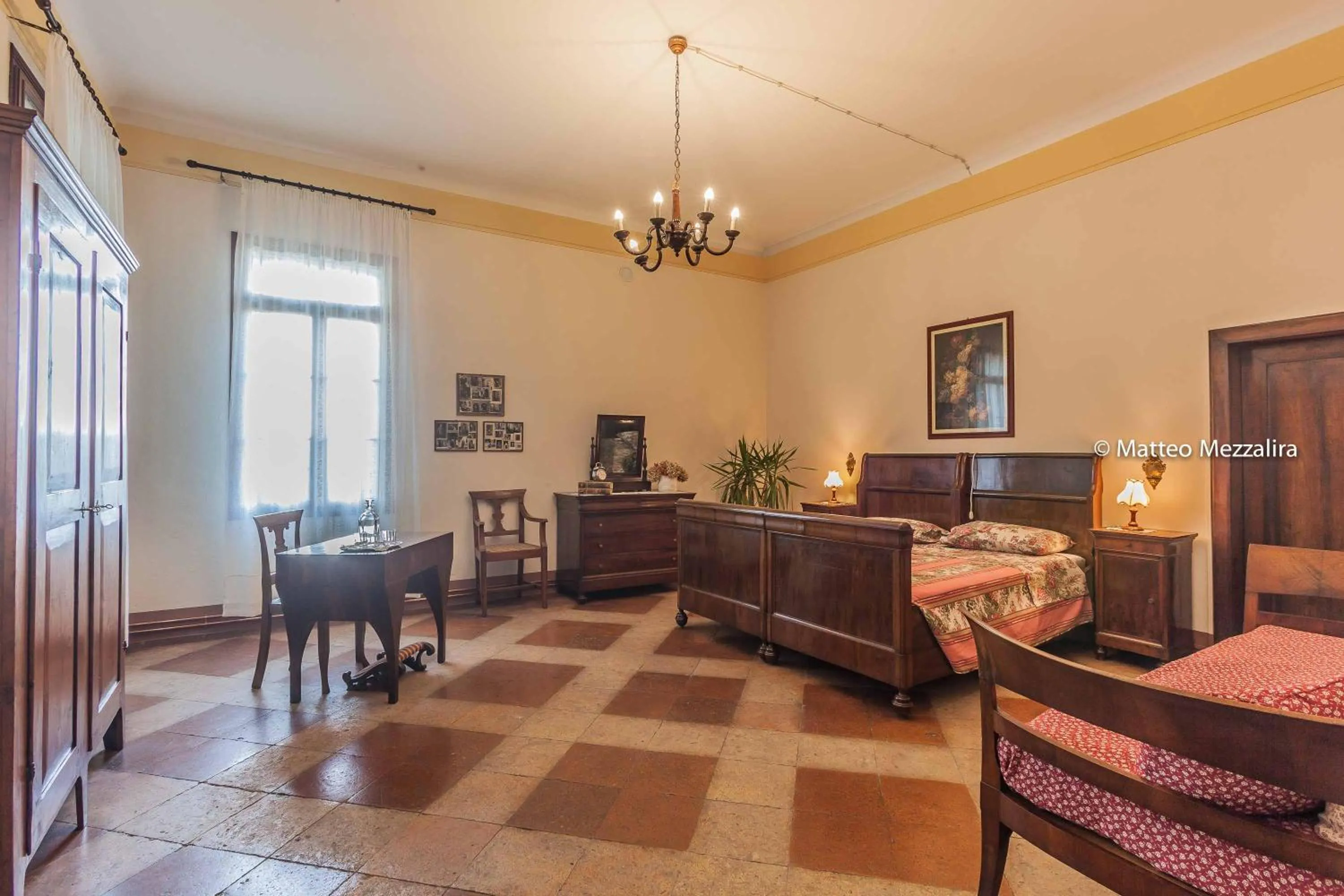 Photo of the whole room in B&B Dal Viceré - Villa Mezzalira