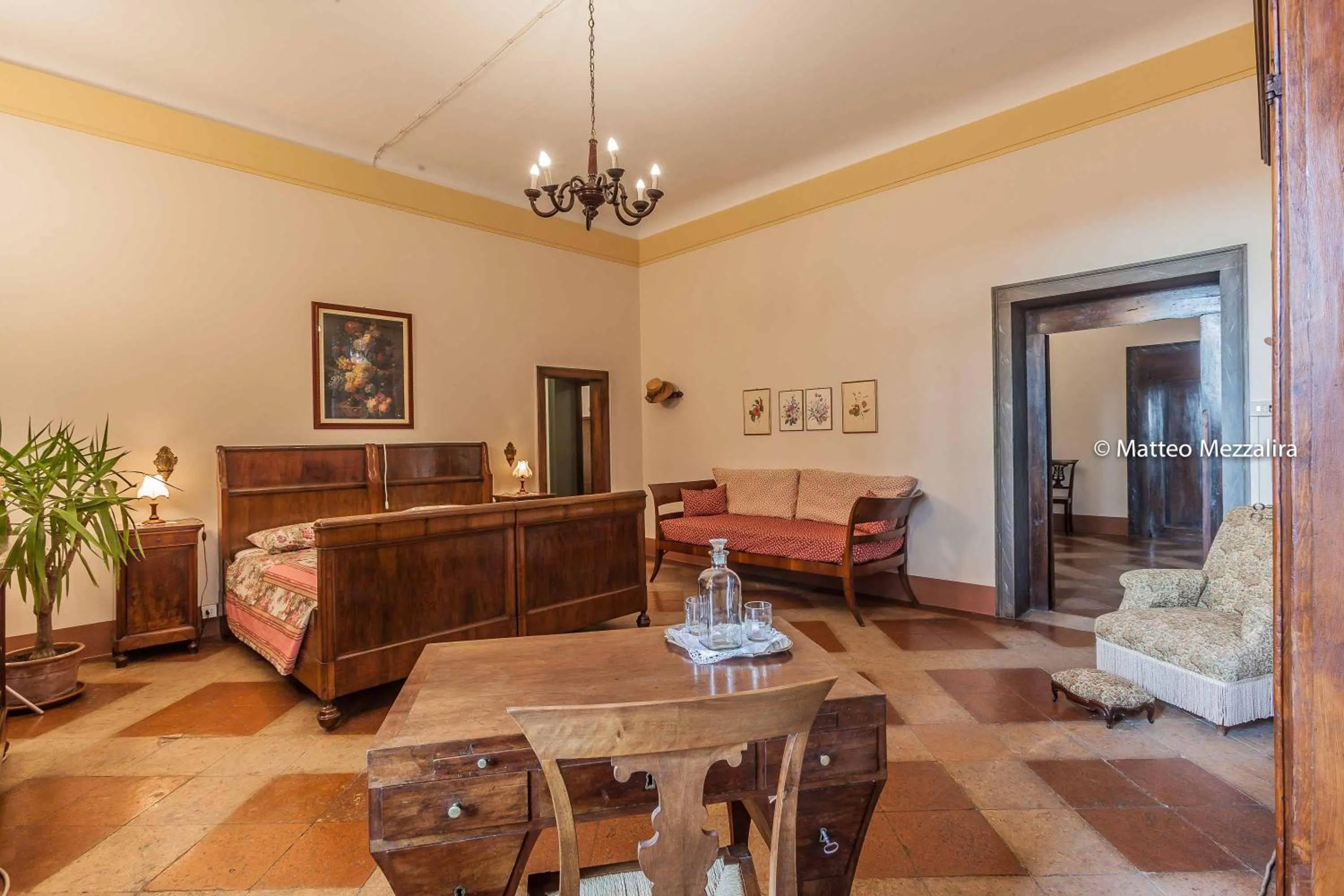 Photo of the whole room, Bed in B&B Dal Viceré - Villa Mezzalira