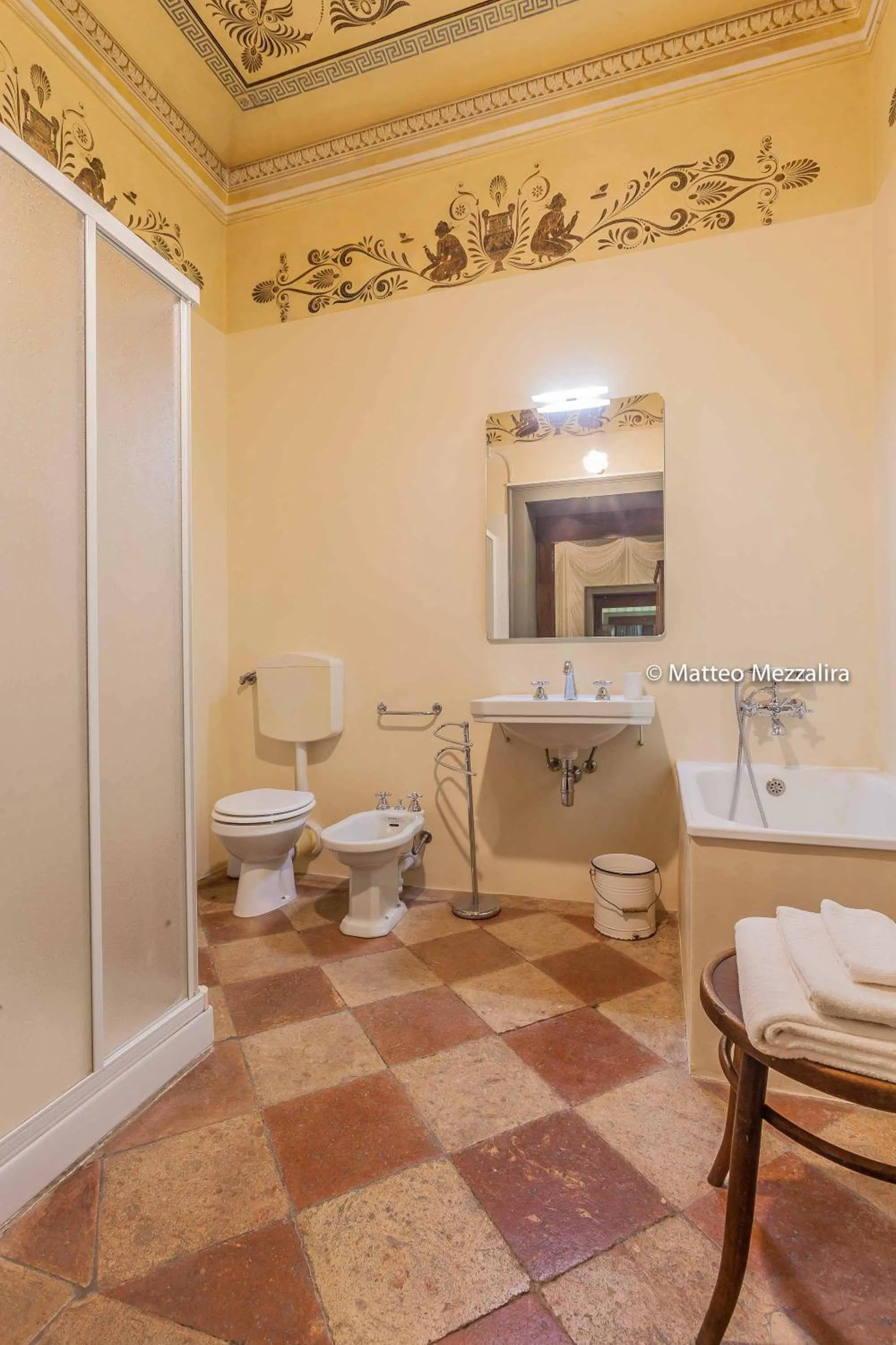 Bathroom in B&B Dal Viceré - Villa Mezzalira