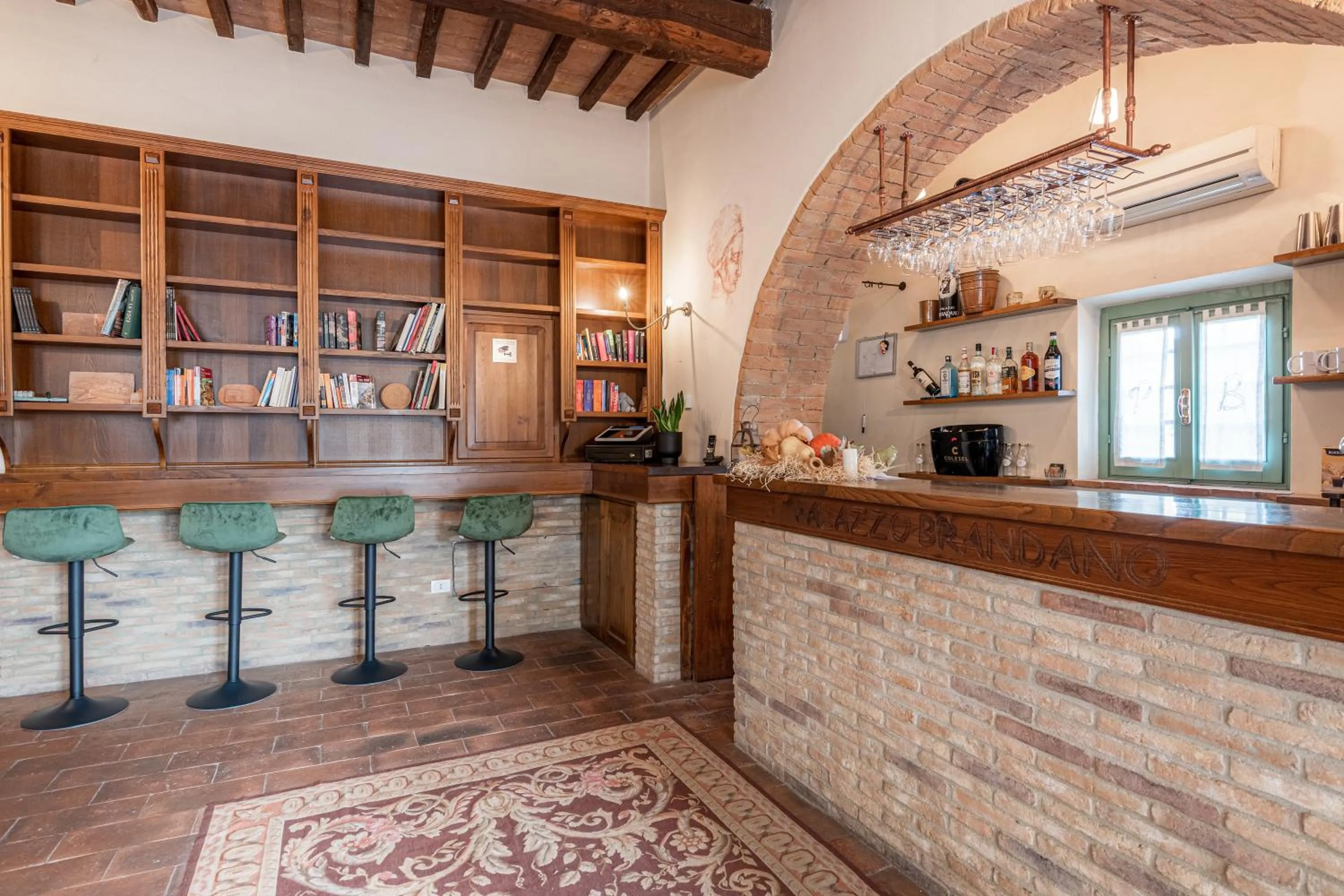 Lobby or reception in Palazzo Brandano Hotel