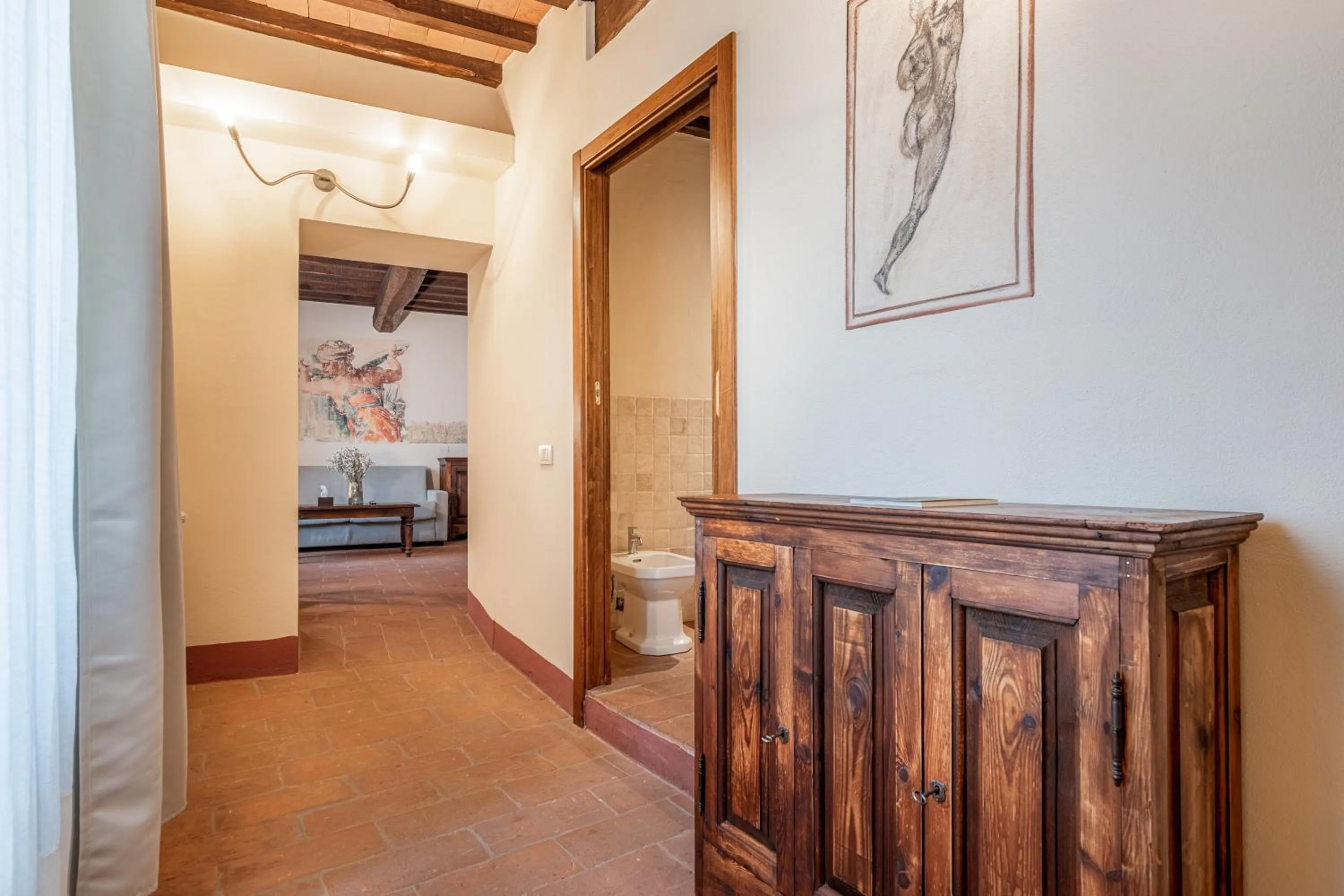 Photo of the whole room, Bed in Palazzo Brandano Hotel