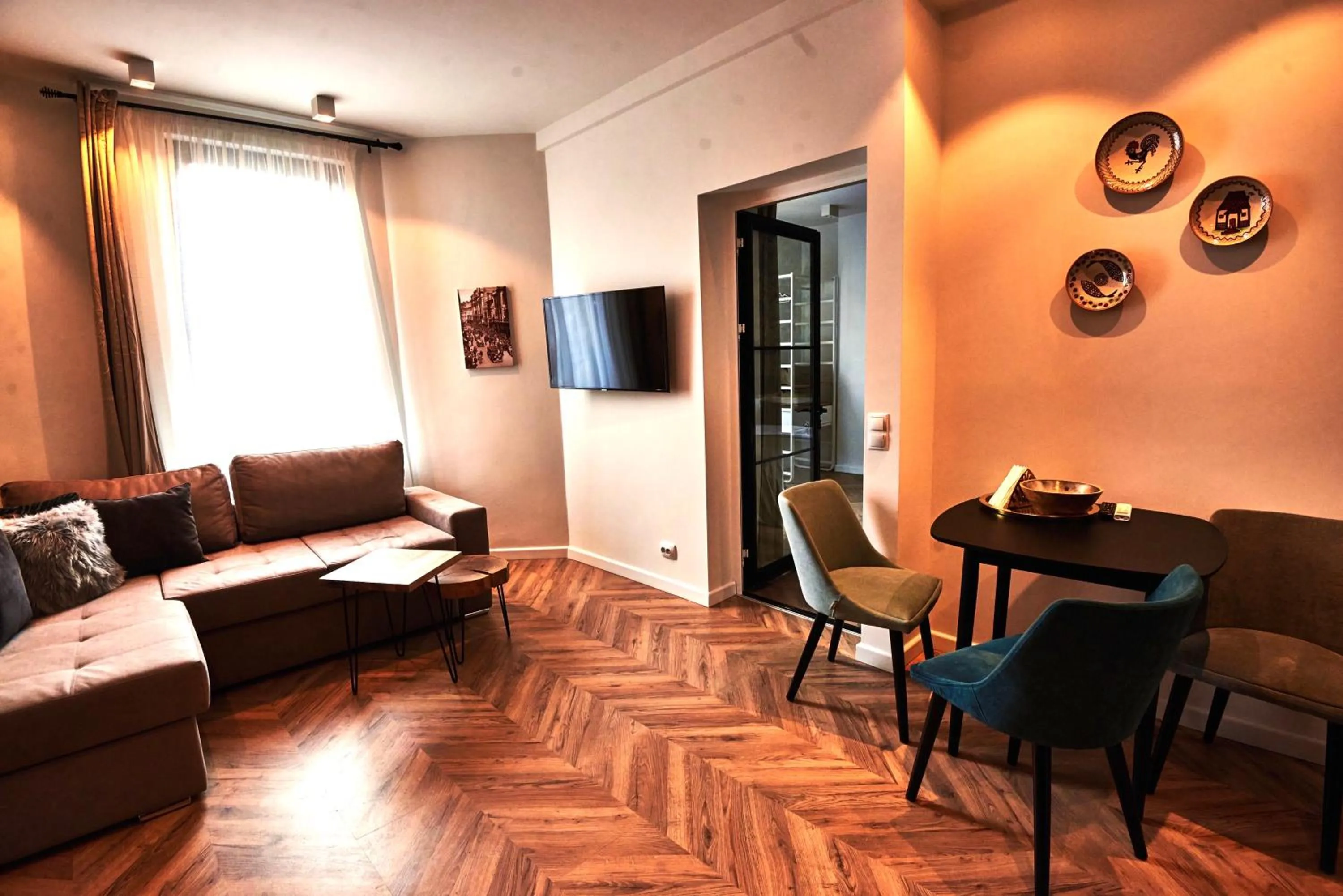 Living room in Metropole Apartments Royal Residence