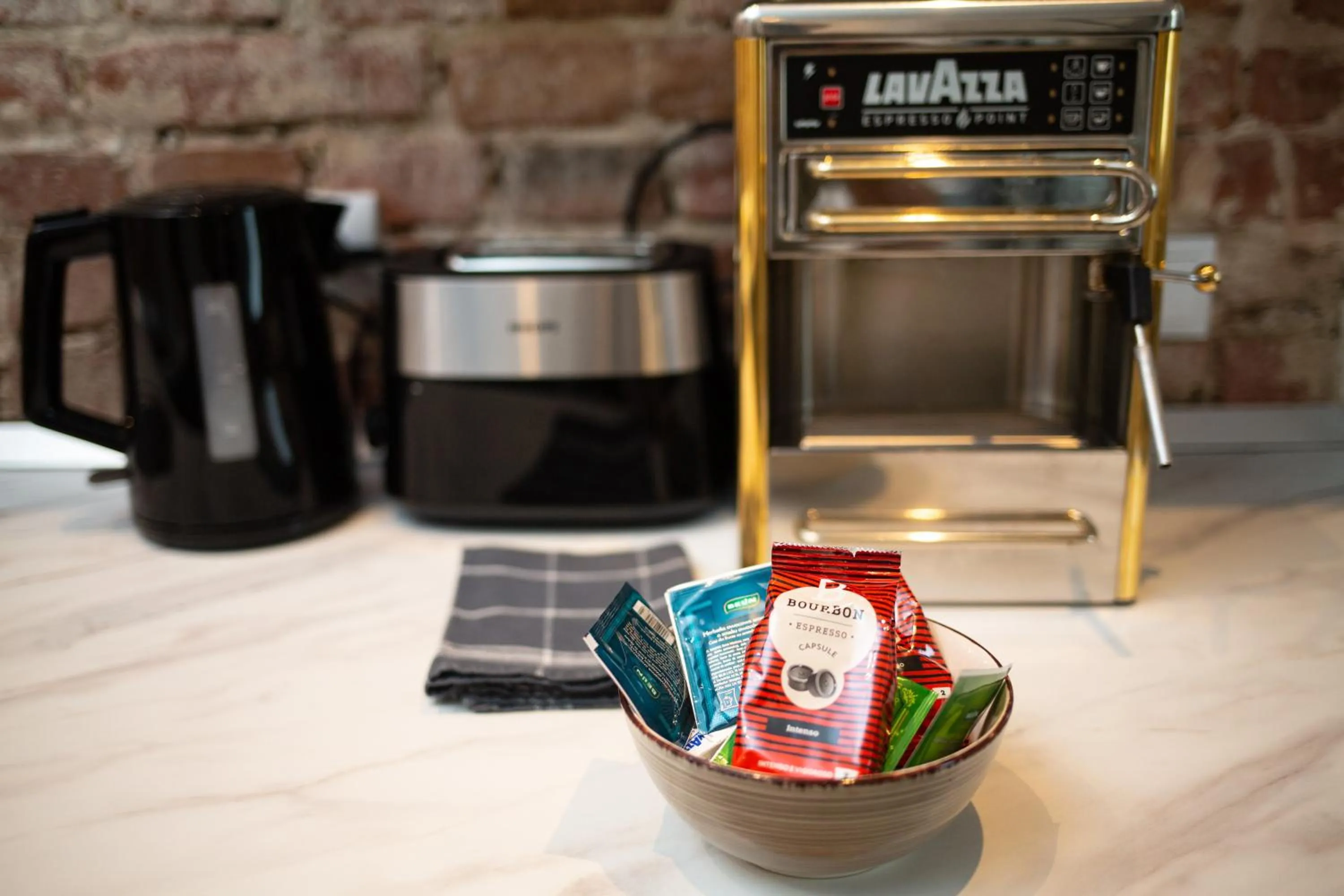 kitchen in Metropole Apartments Royal Residence