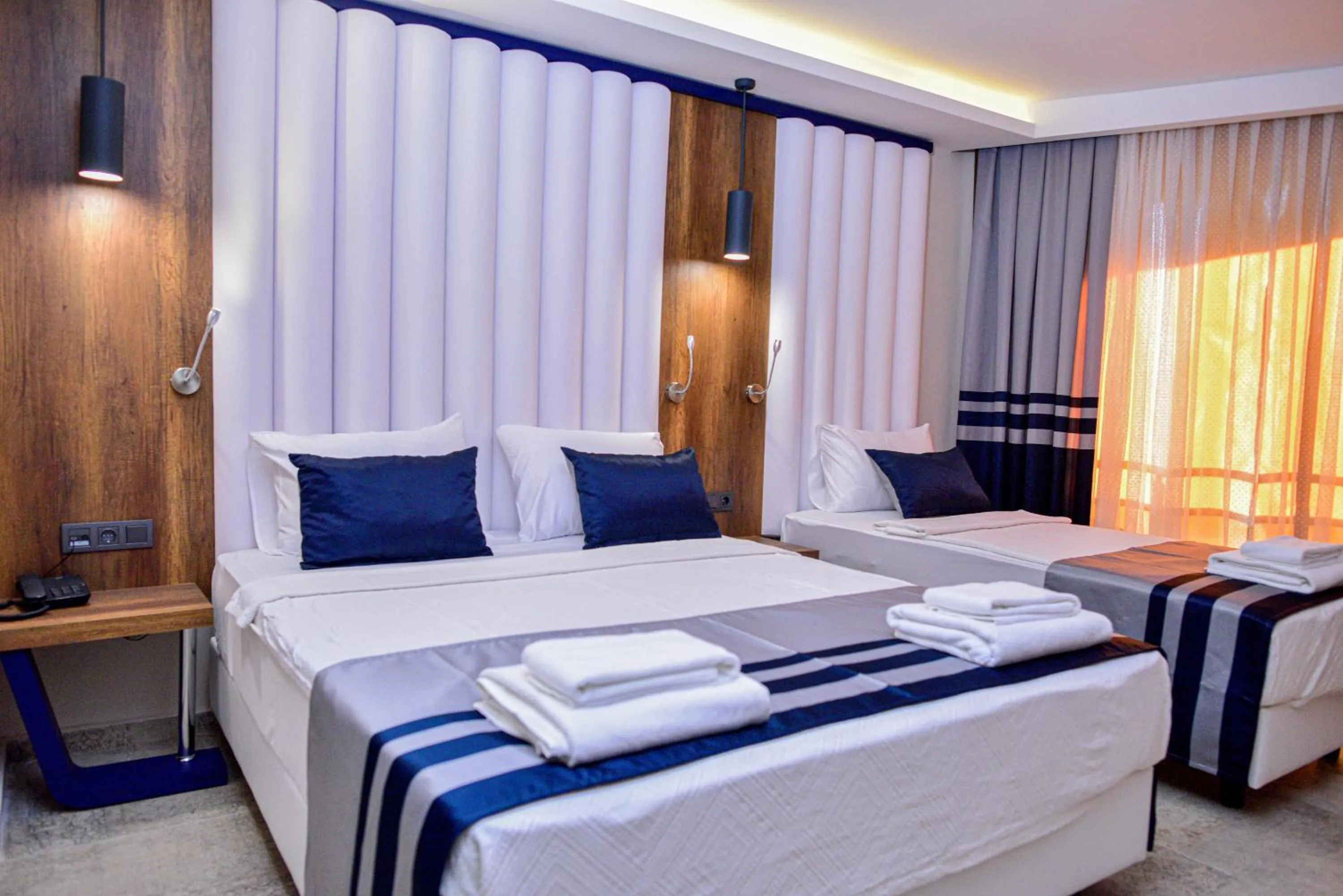 Bed in Sette Serenity Hotel