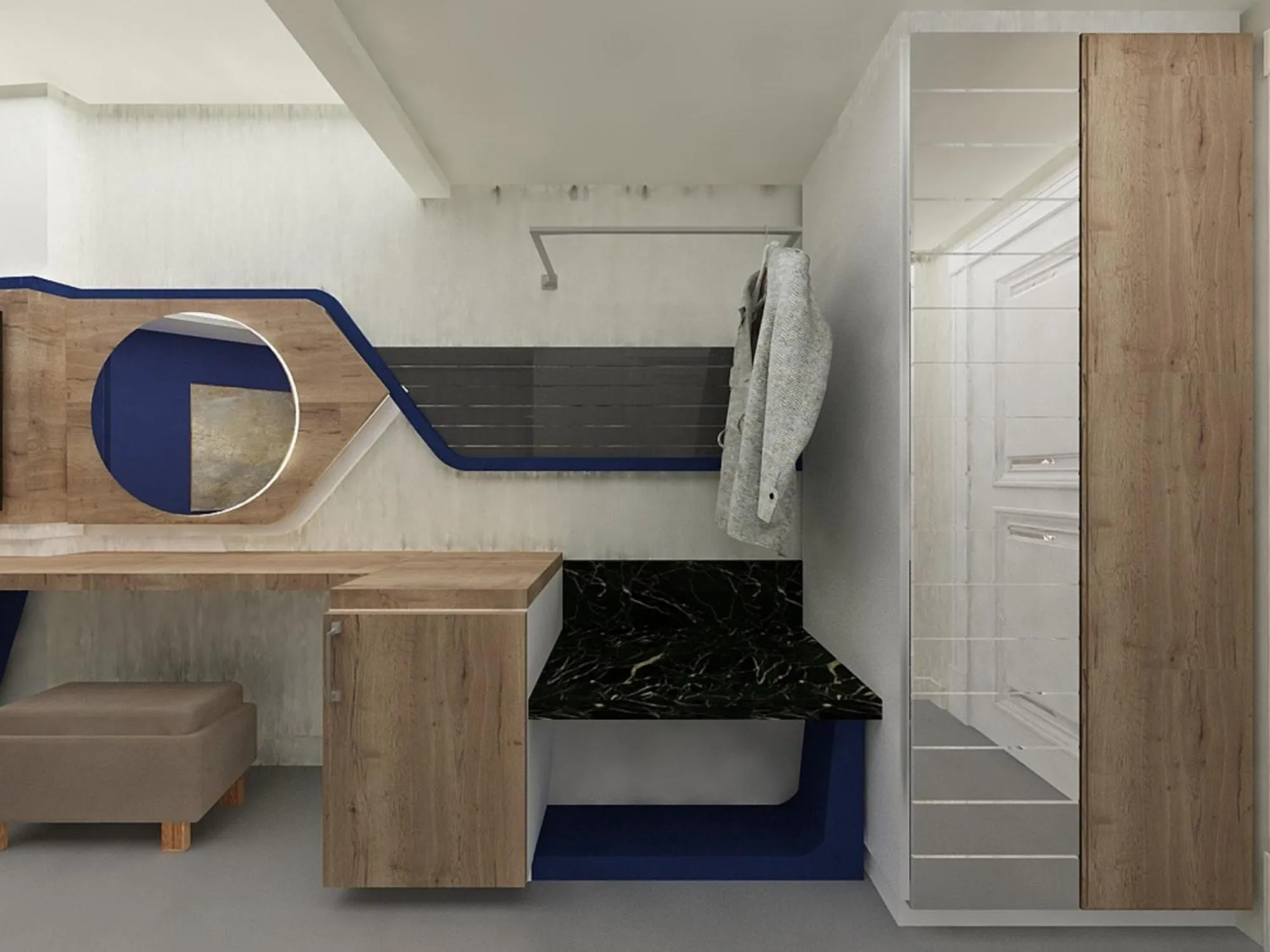 Bed in Sette Serenity Hotel