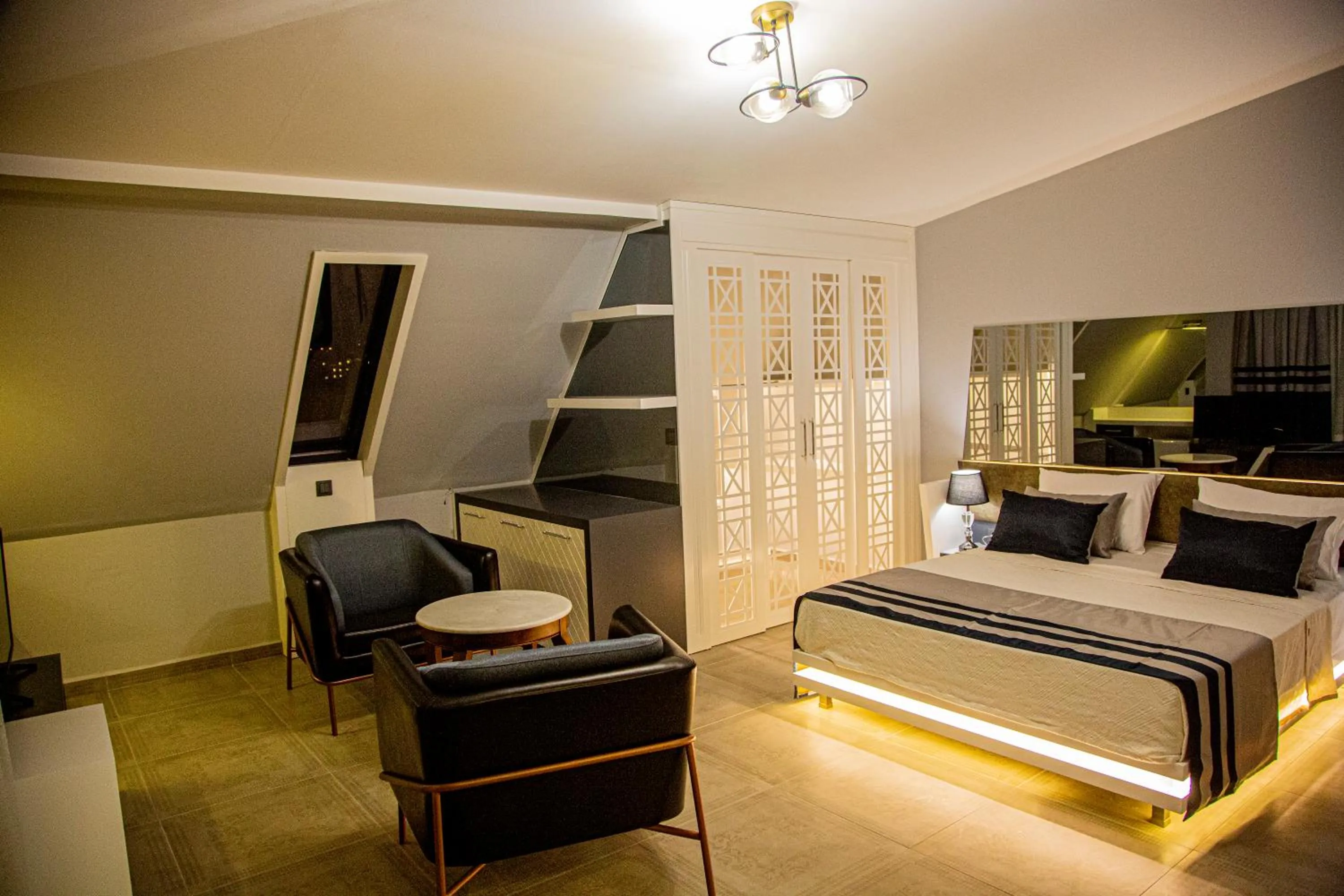 Bed in Sette Serenity Hotel