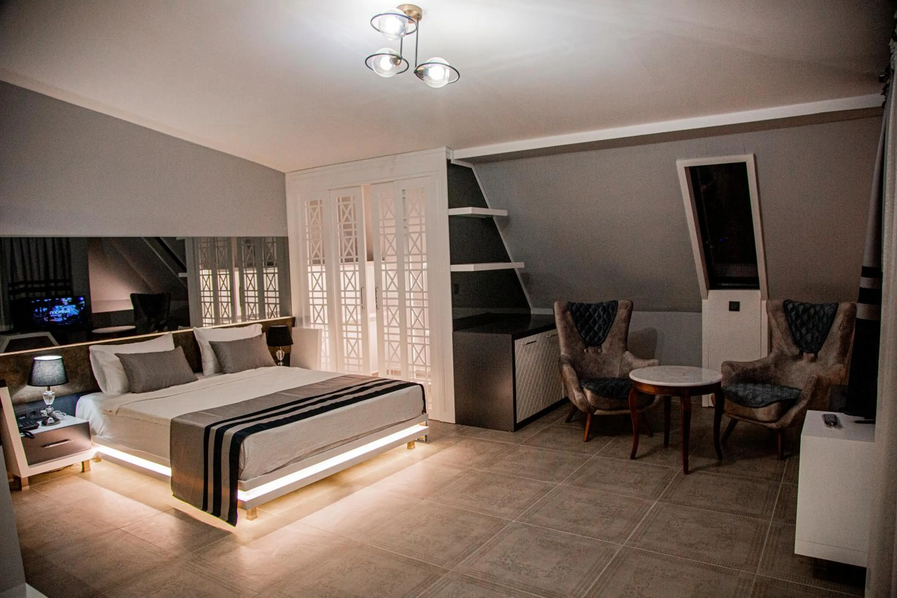 Bed in Sette Serenity Hotel