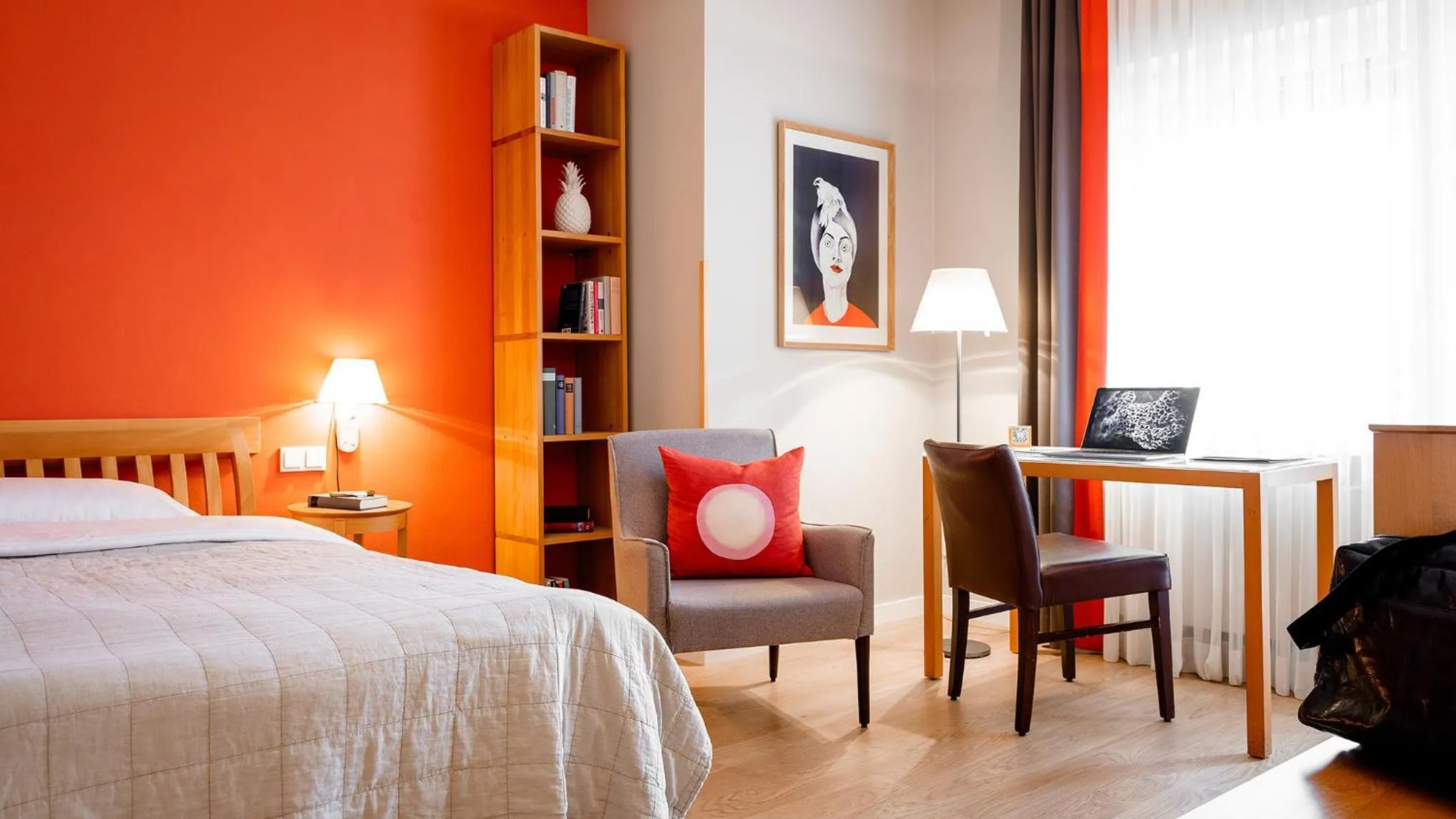 Photo of the whole room, Bed in BIO-Hotel Villa Orange