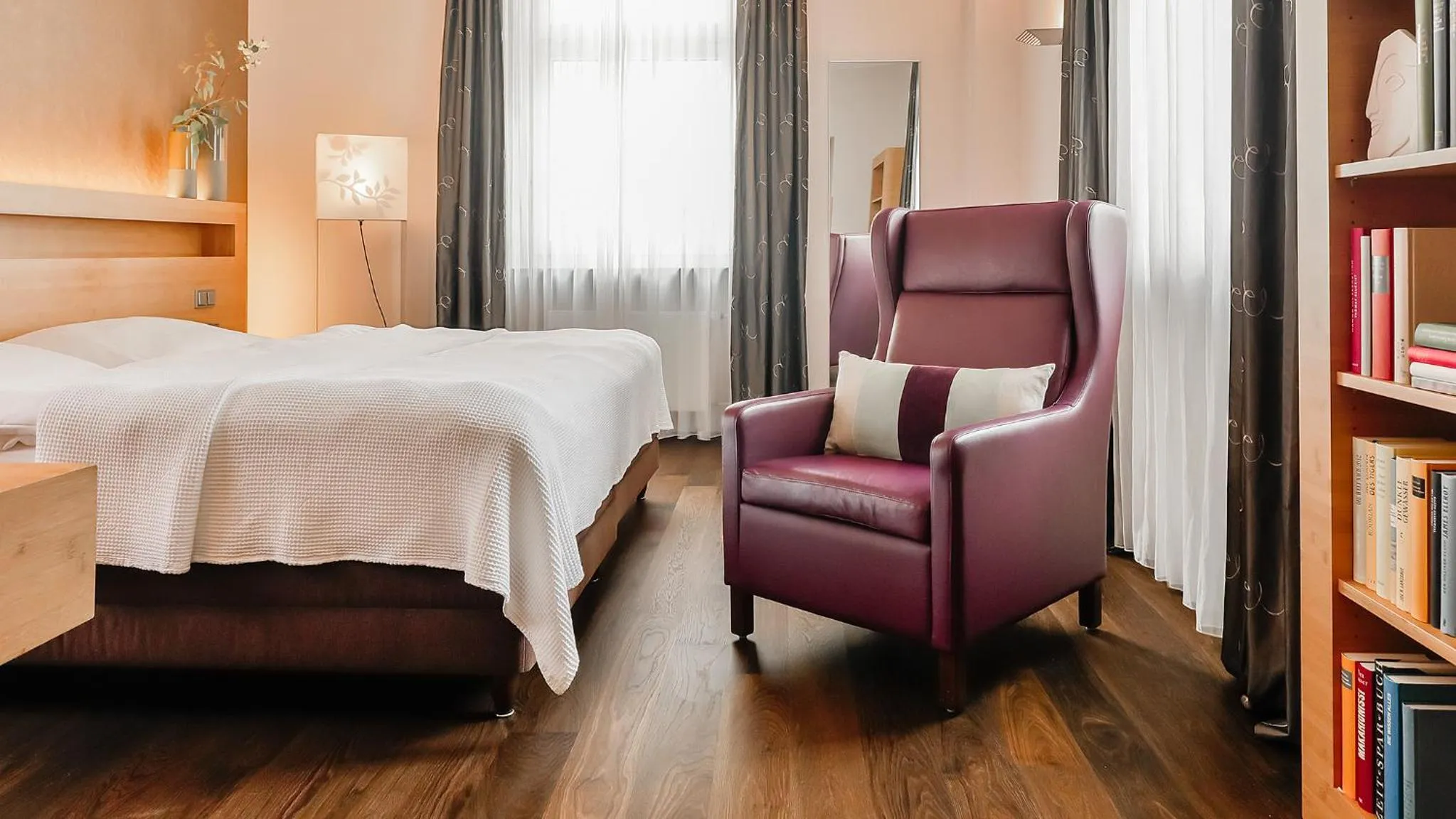 Photo of the whole room, Bed in BIO-Hotel Villa Orange