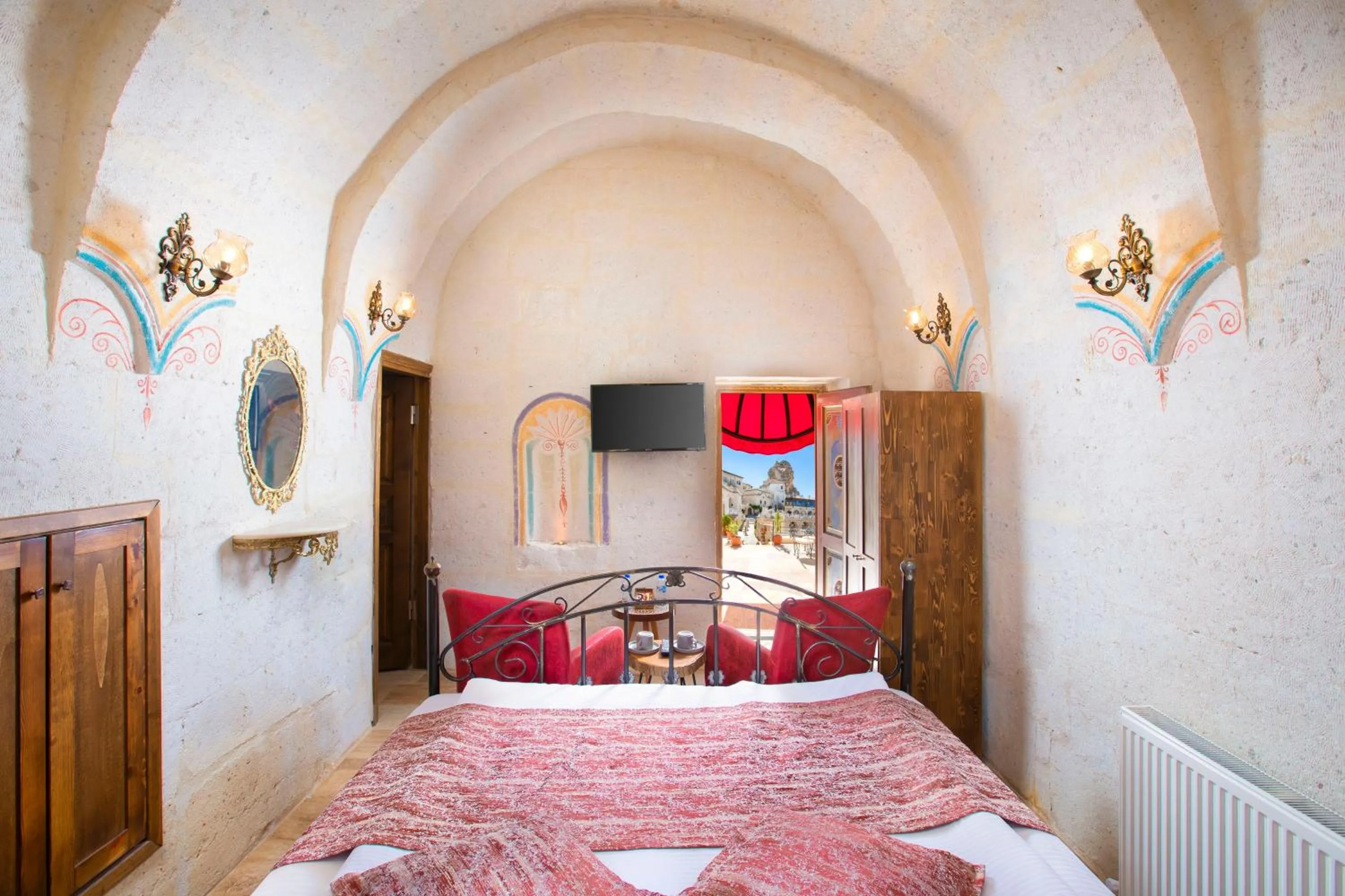 Bed in Carna Cave Hotel Cappadocia Only Adult