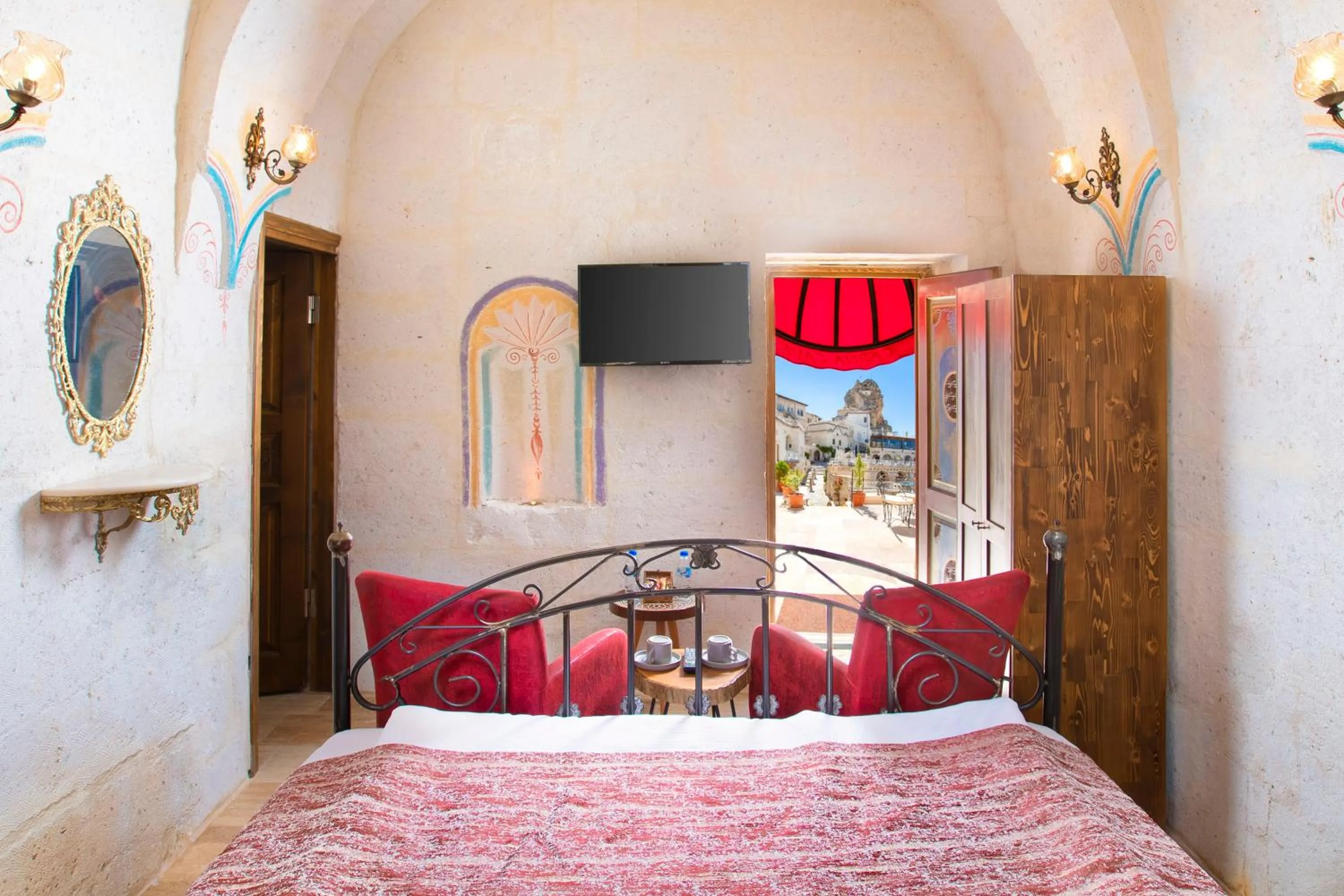 Bed in Carna Cave Hotel Cappadocia Only Adult