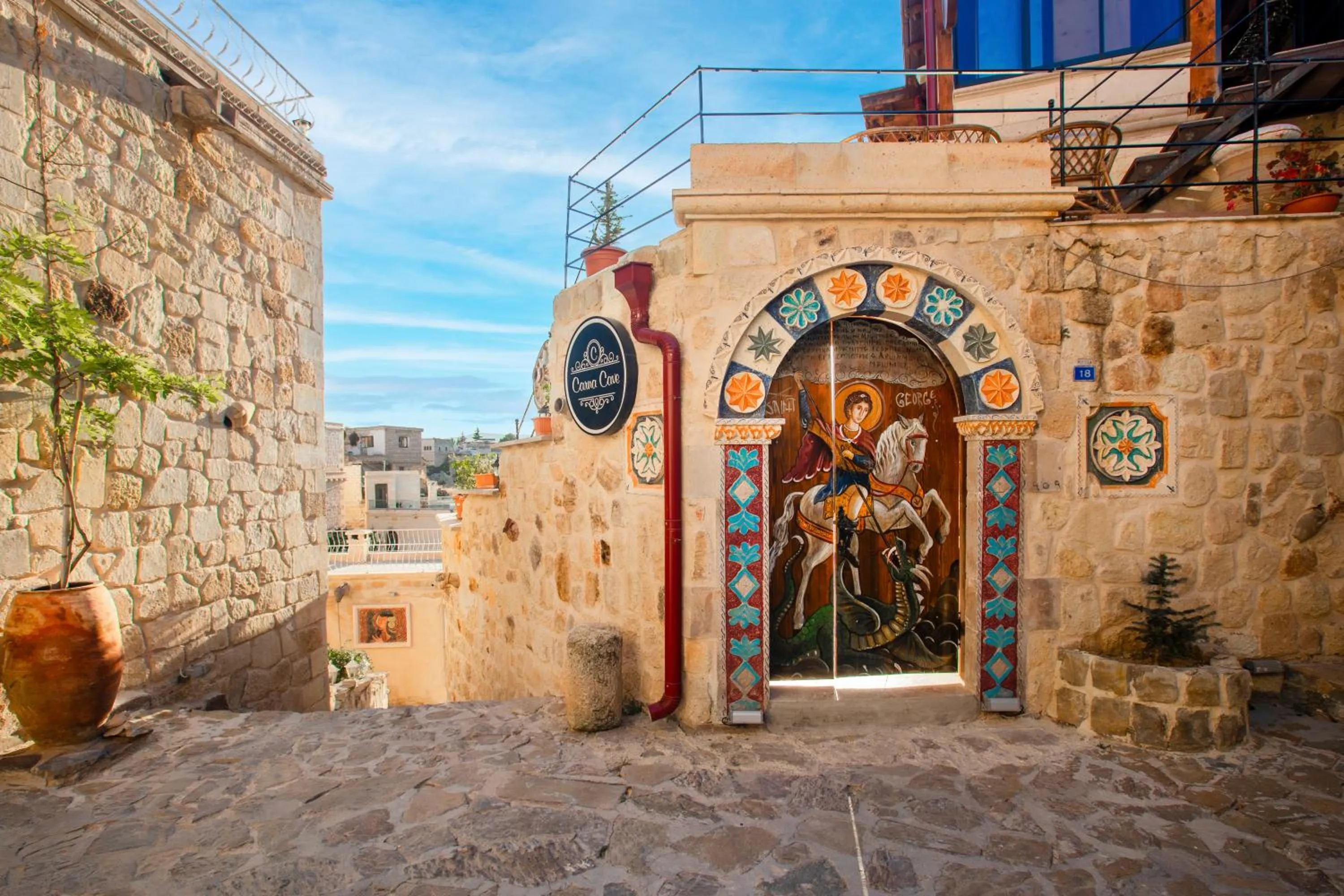 Facade/entrance in Carna Cave Hotel Cappadocia Only Adult