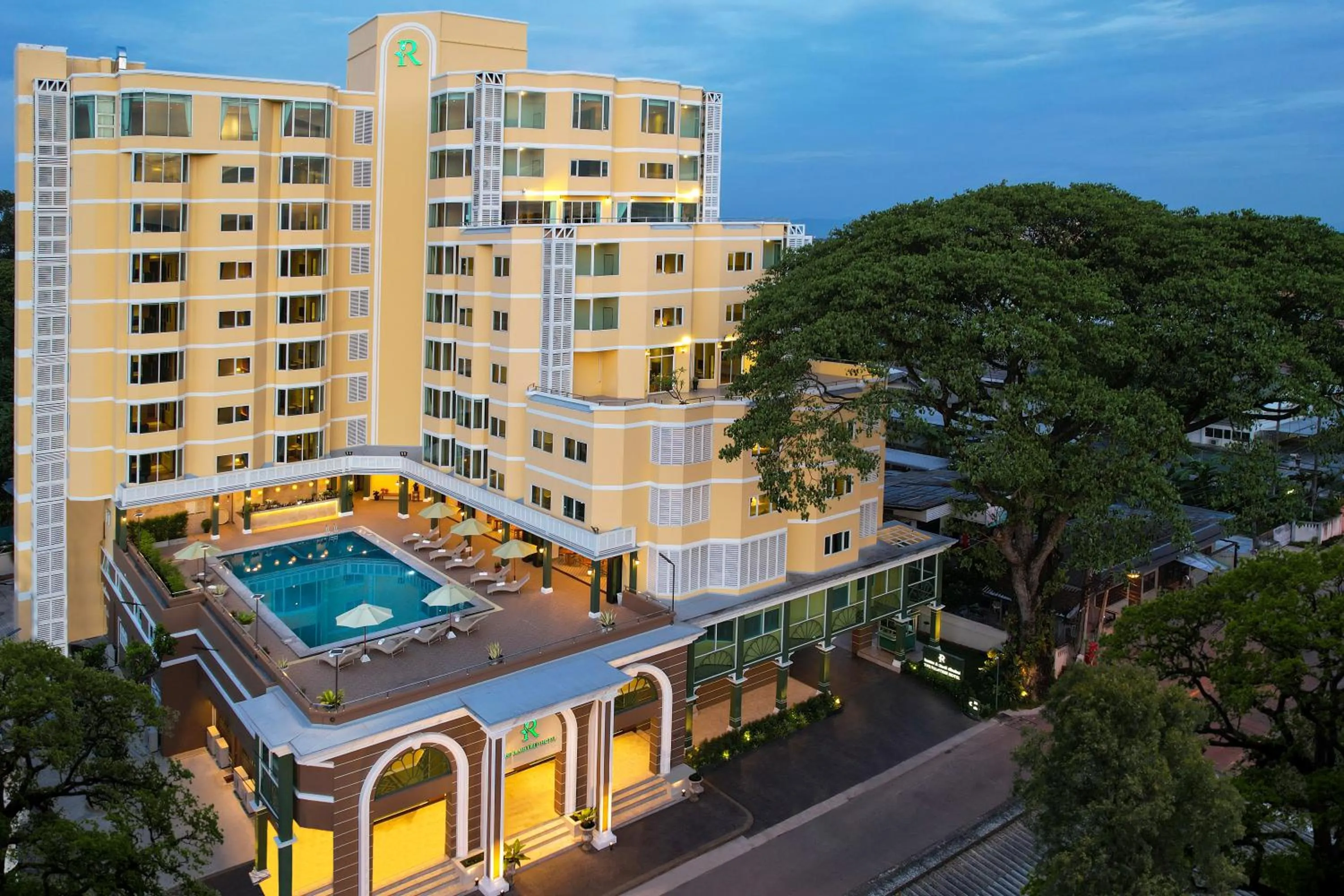 Property building in The Raintree Hotel Chiang Mai