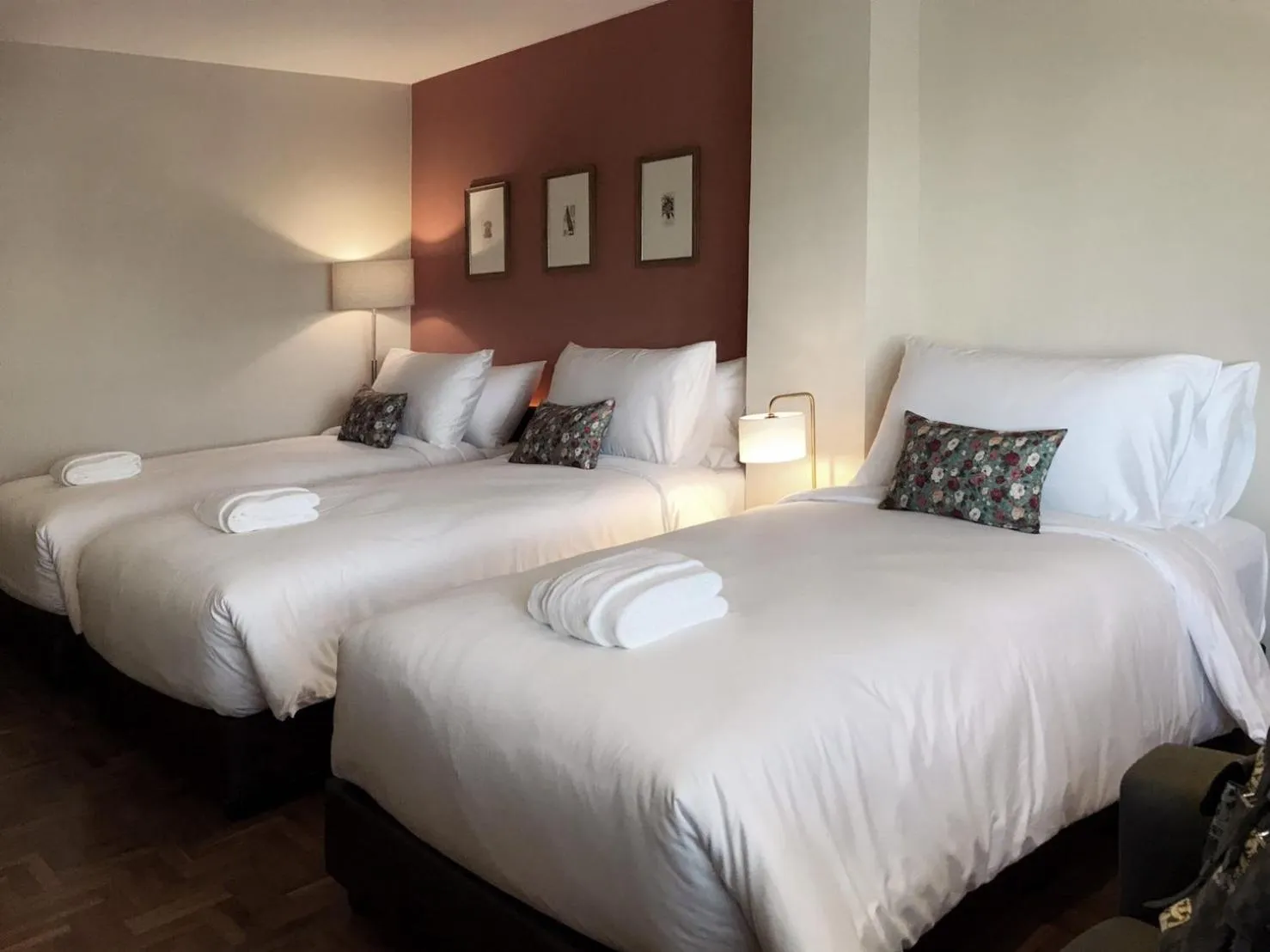 Bed in The Raintree Hotel Chiang Mai