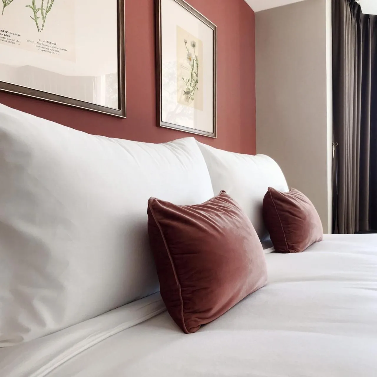 Bed in The Raintree Hotel Chiang Mai