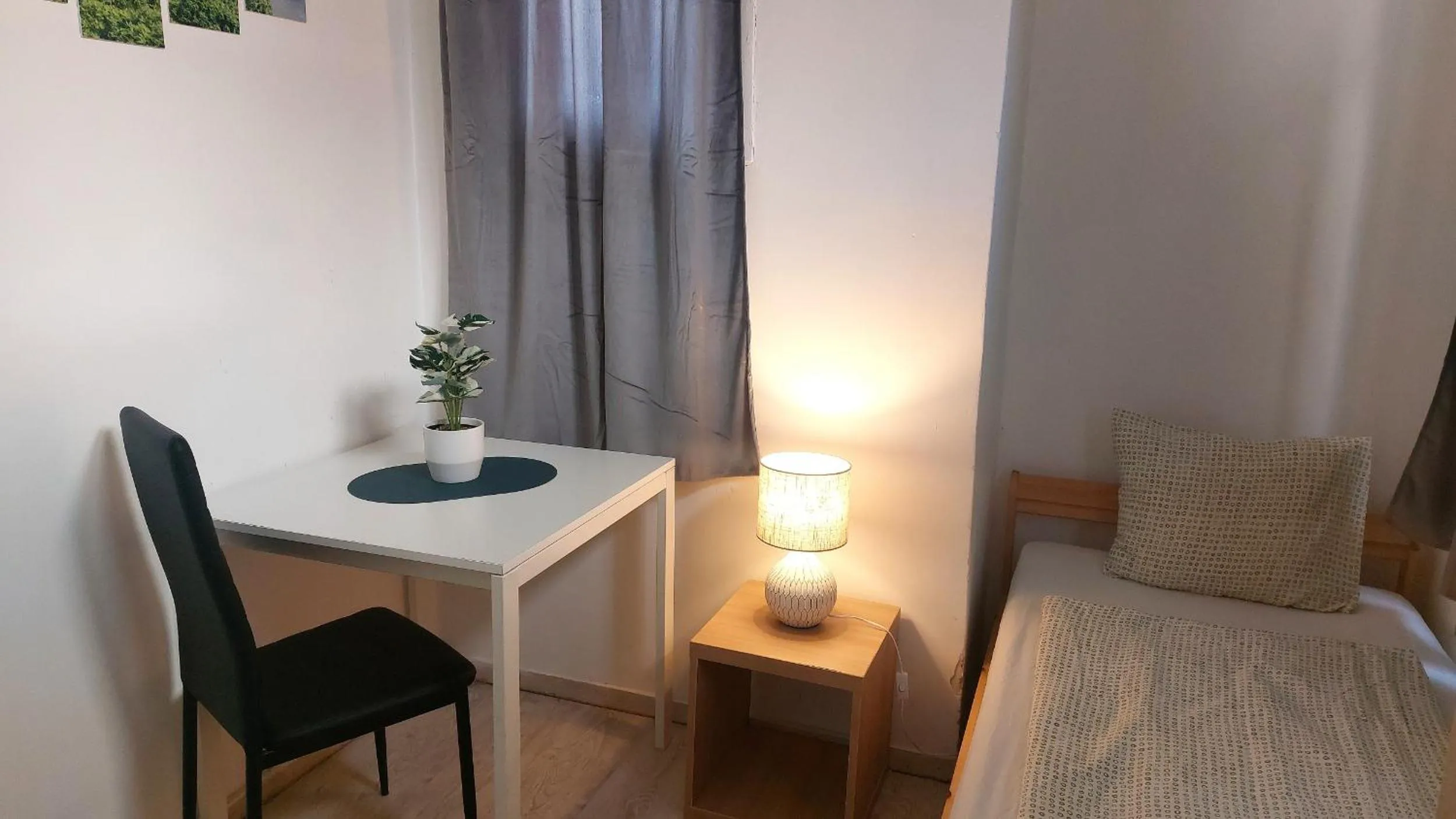 Bed in GoodMo Budapest Smart Rooms