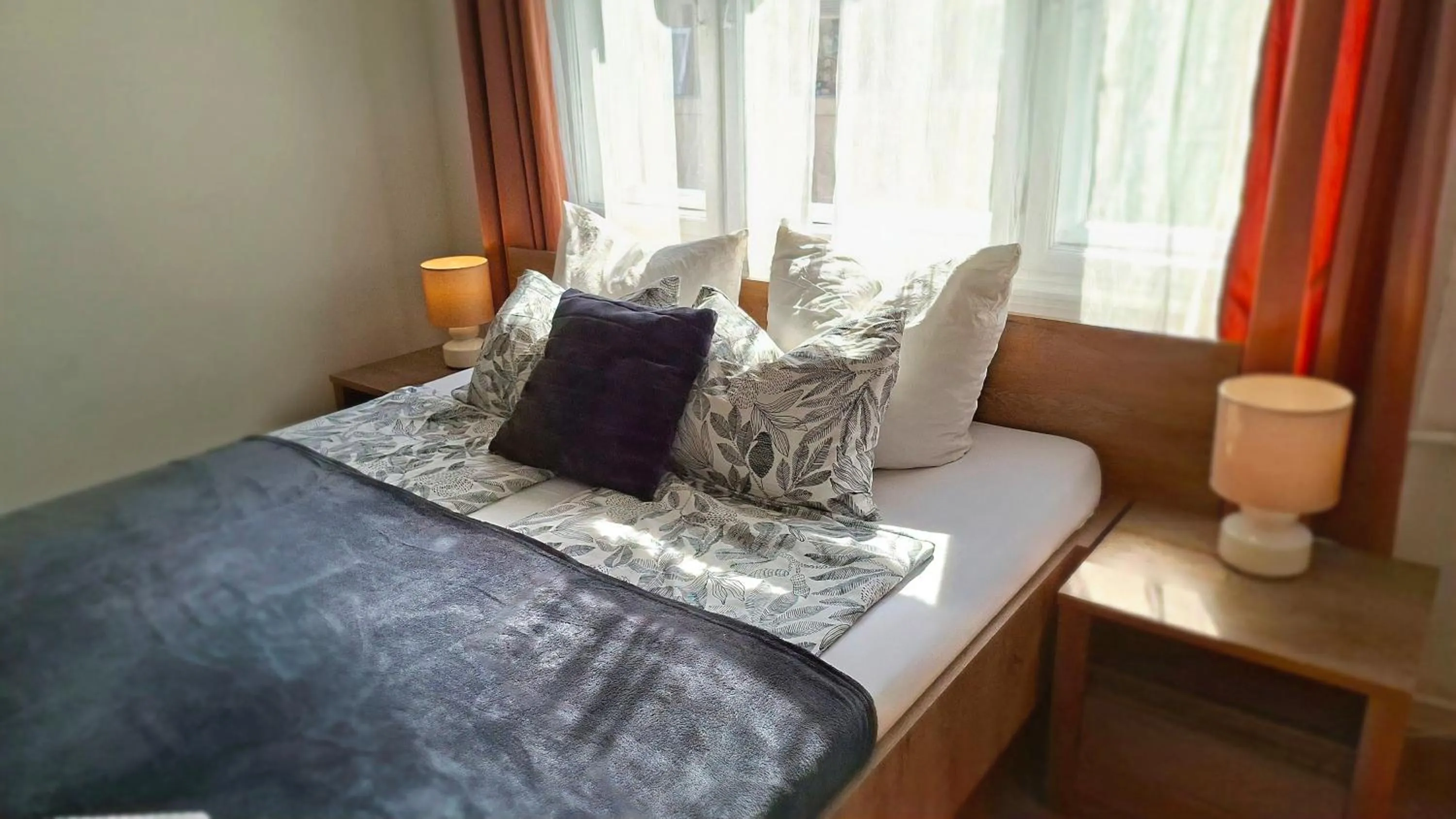 Bed in Black Sheep Budapest Smart Rooms