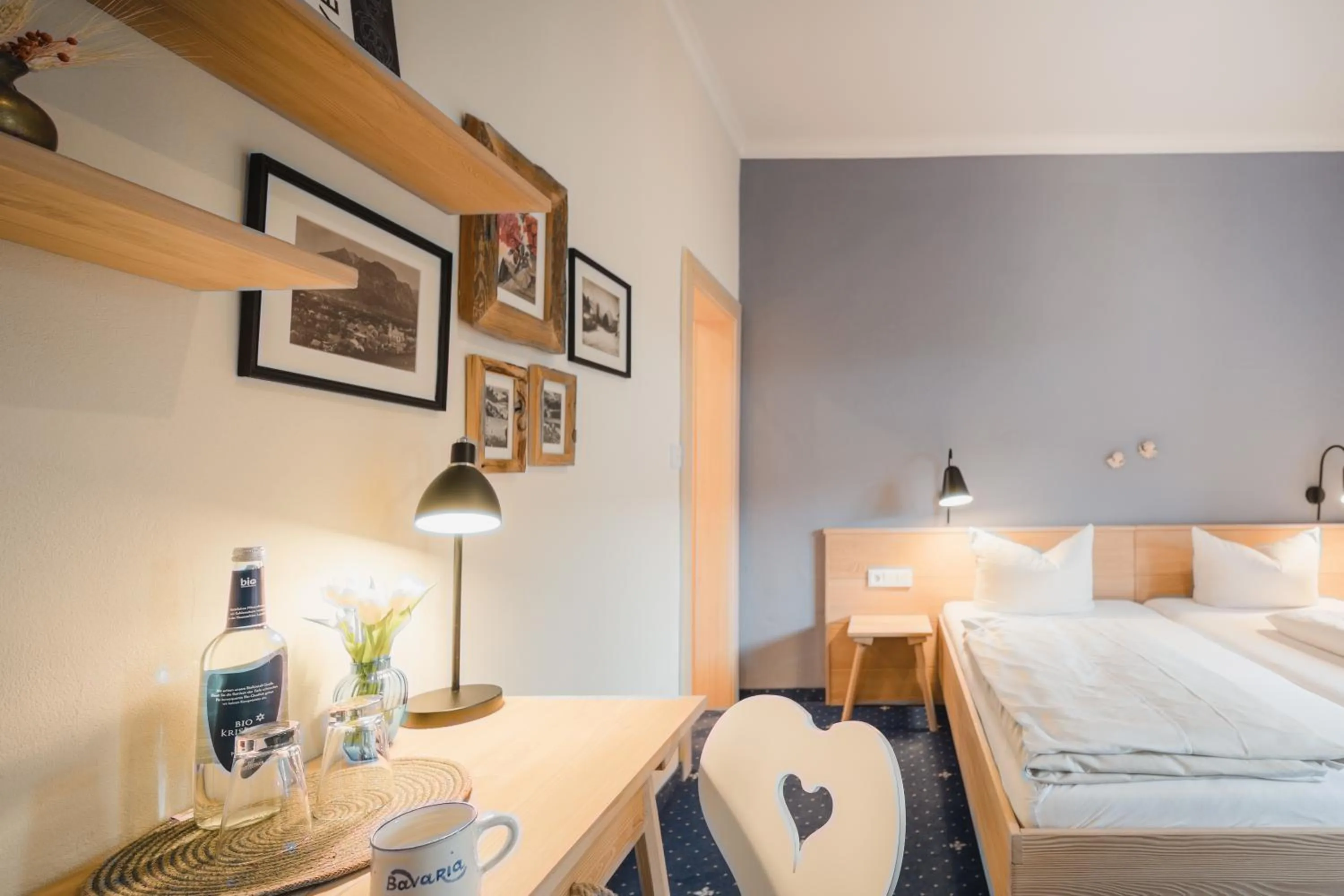 Bed in Bavaria Biohotel