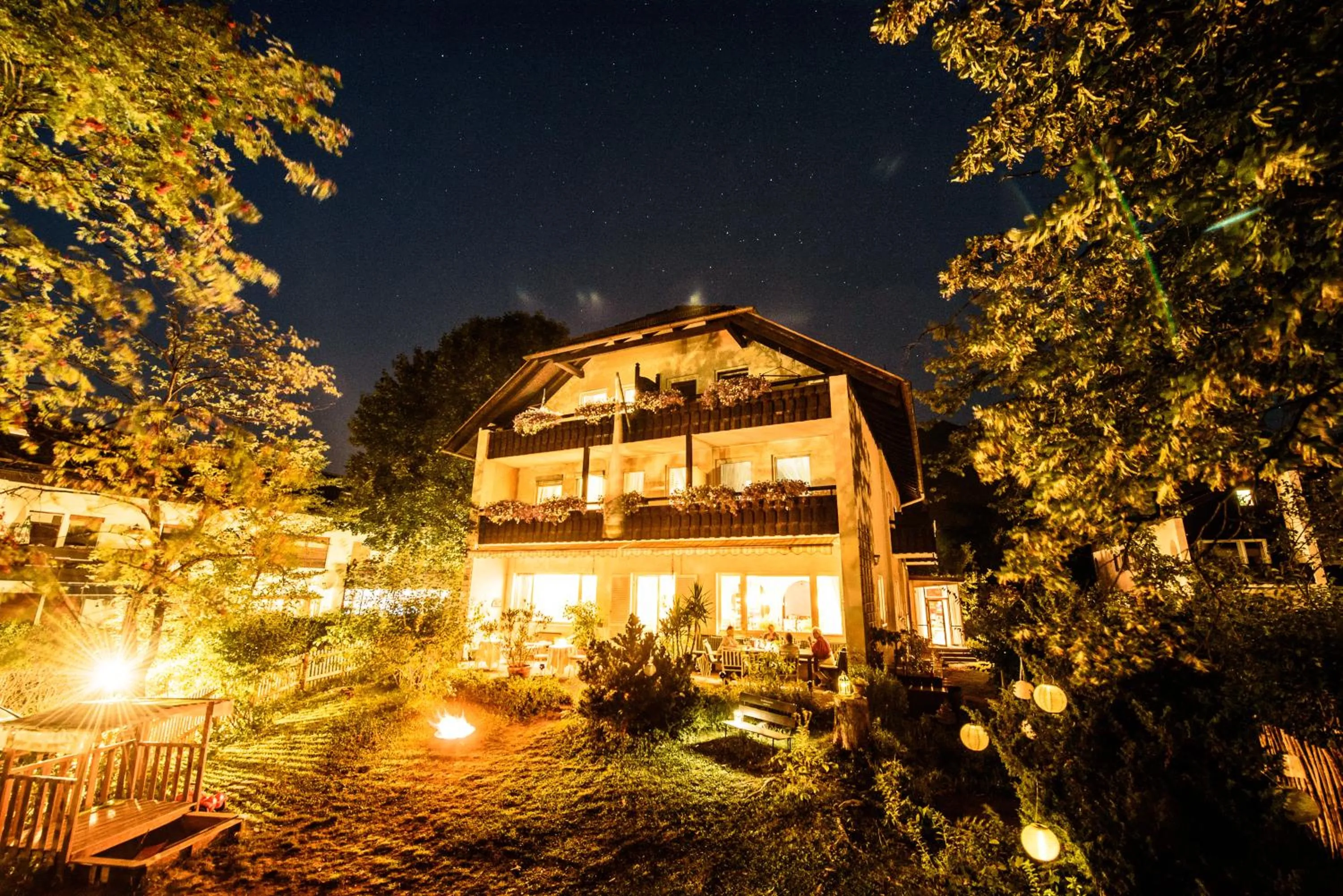 Property building in Bavaria Biohotel