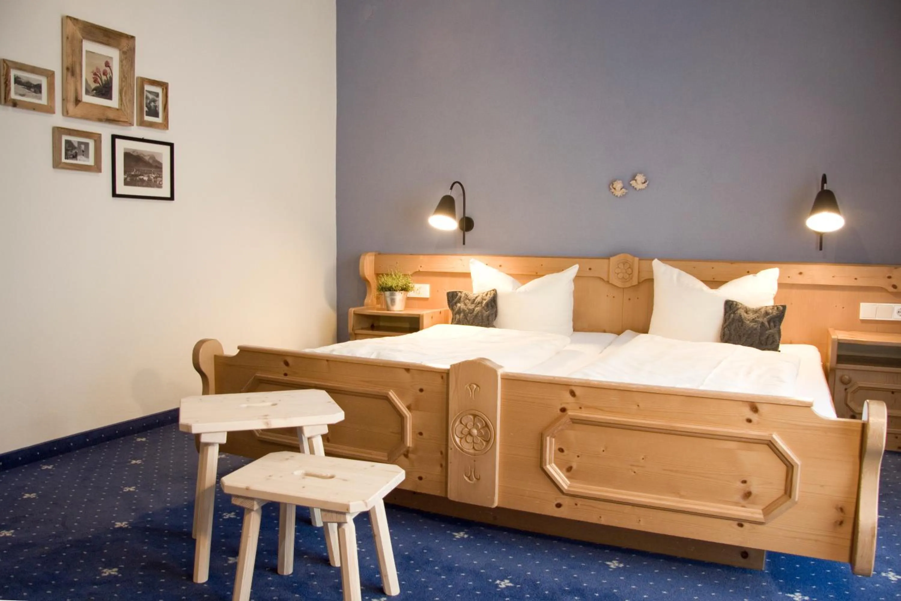 Bed in Bavaria Biohotel