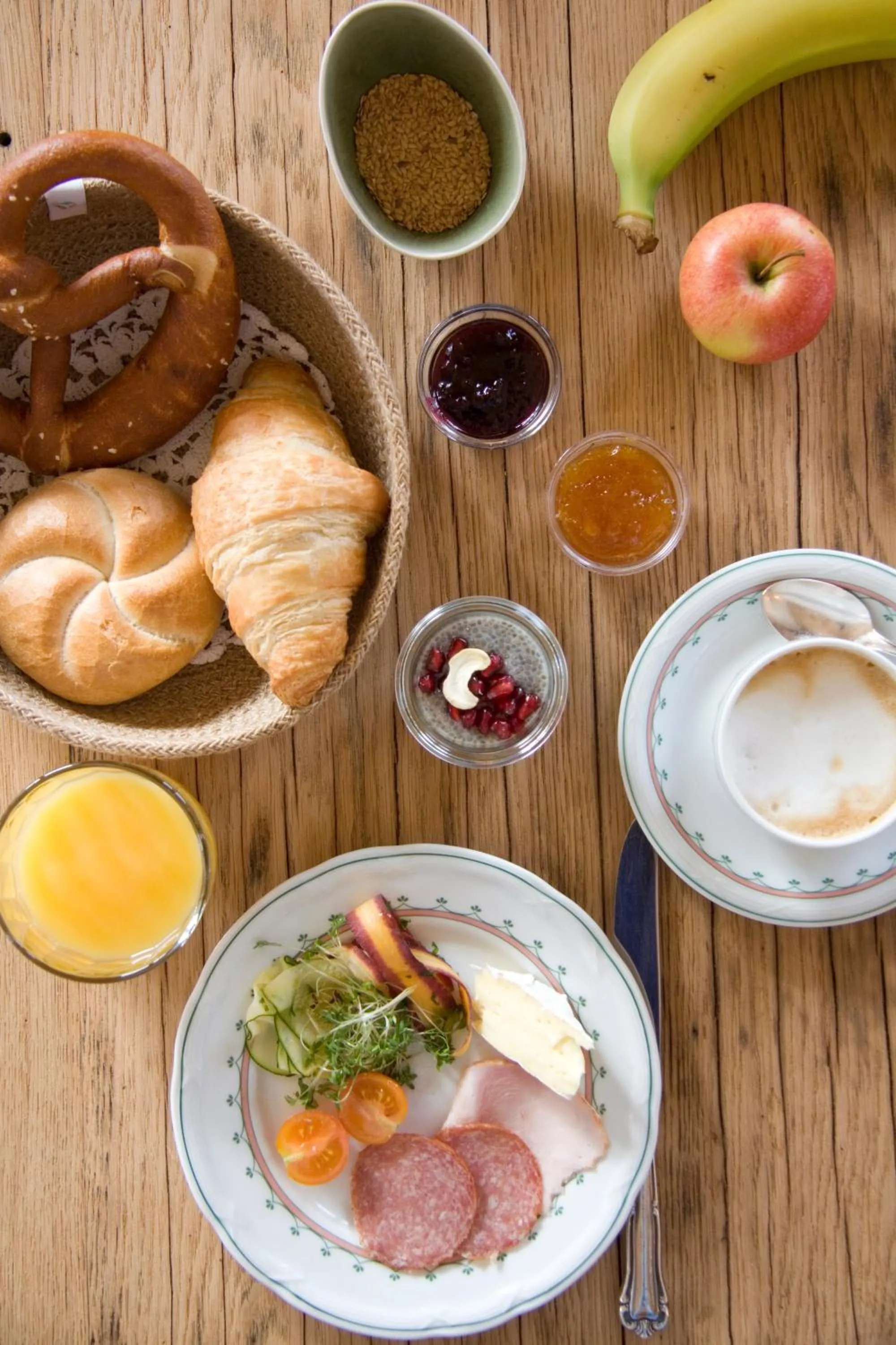 Food and drinks in Bavaria Biohotel