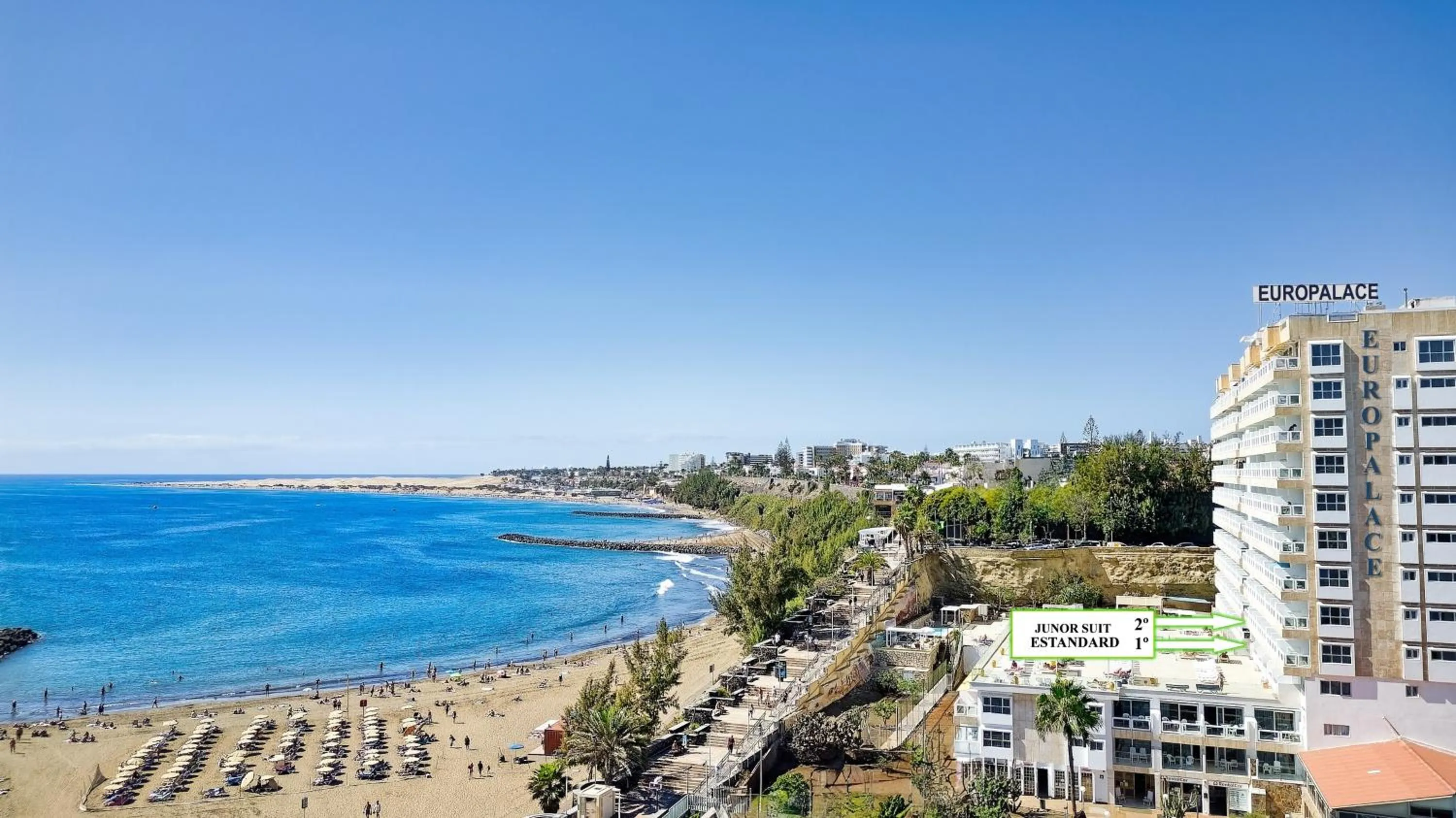 Property building in Hotel Europalace