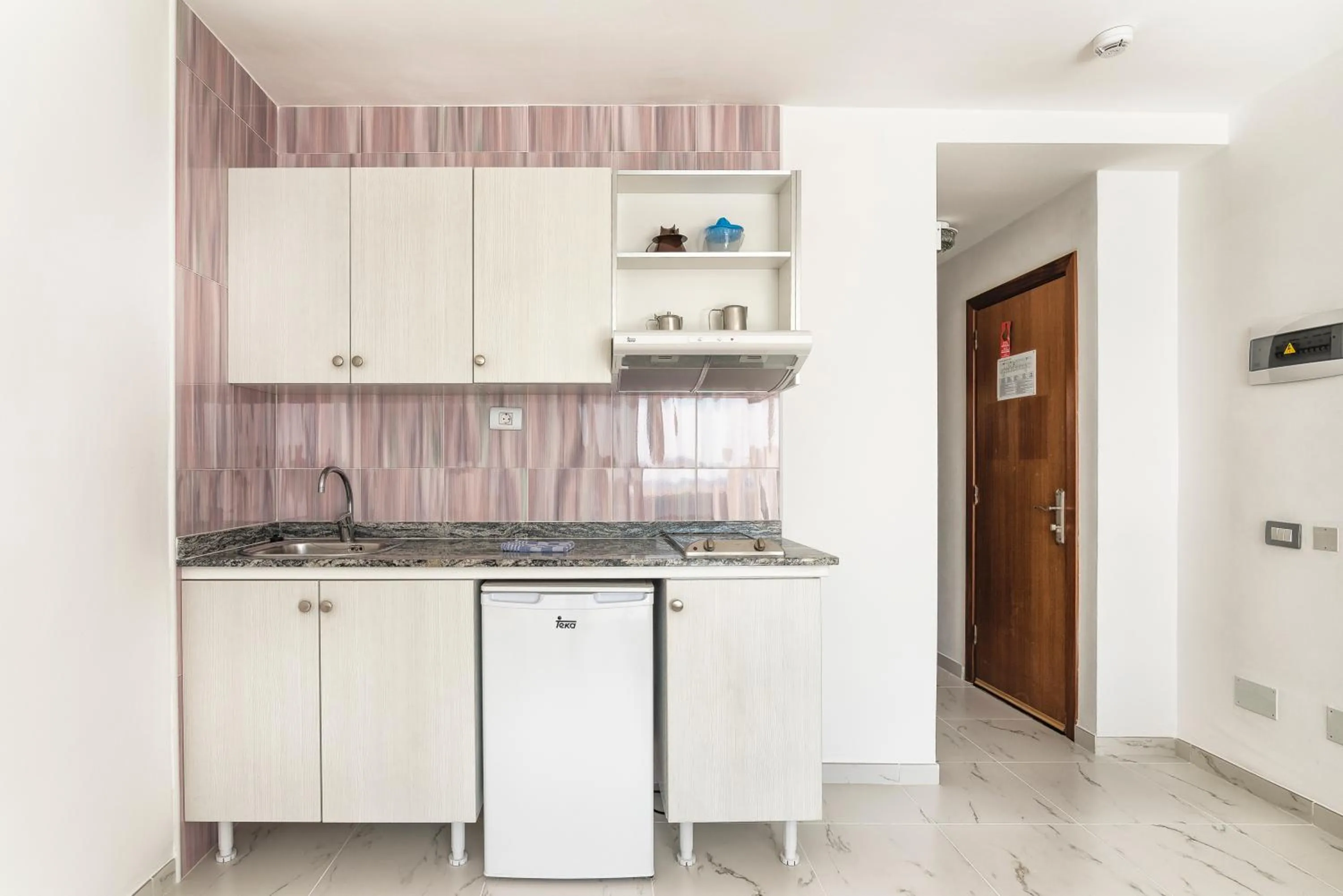 Kitchen or kitchenette in Hotel Europalace