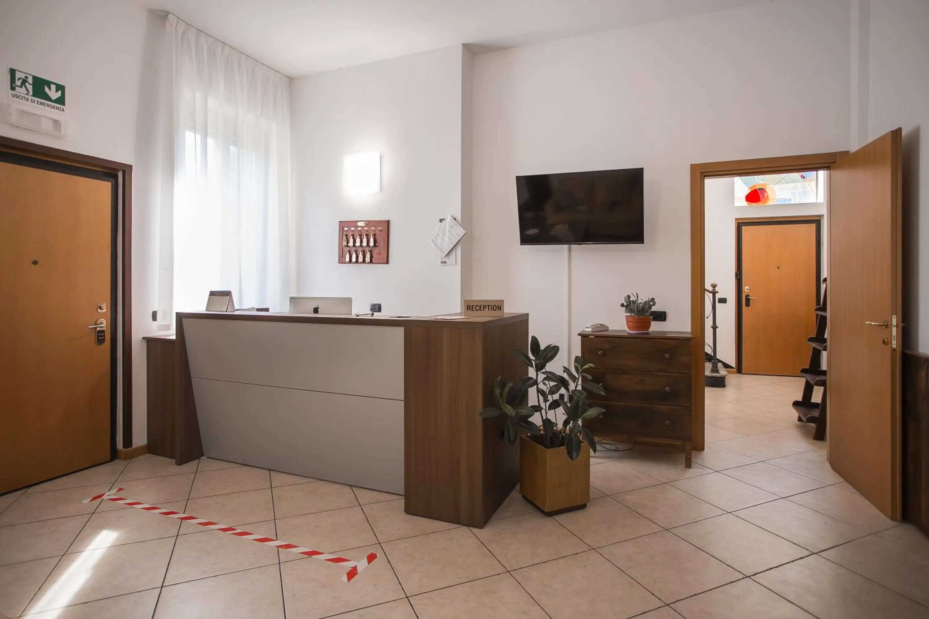 Lobby or reception in Hotel Amico