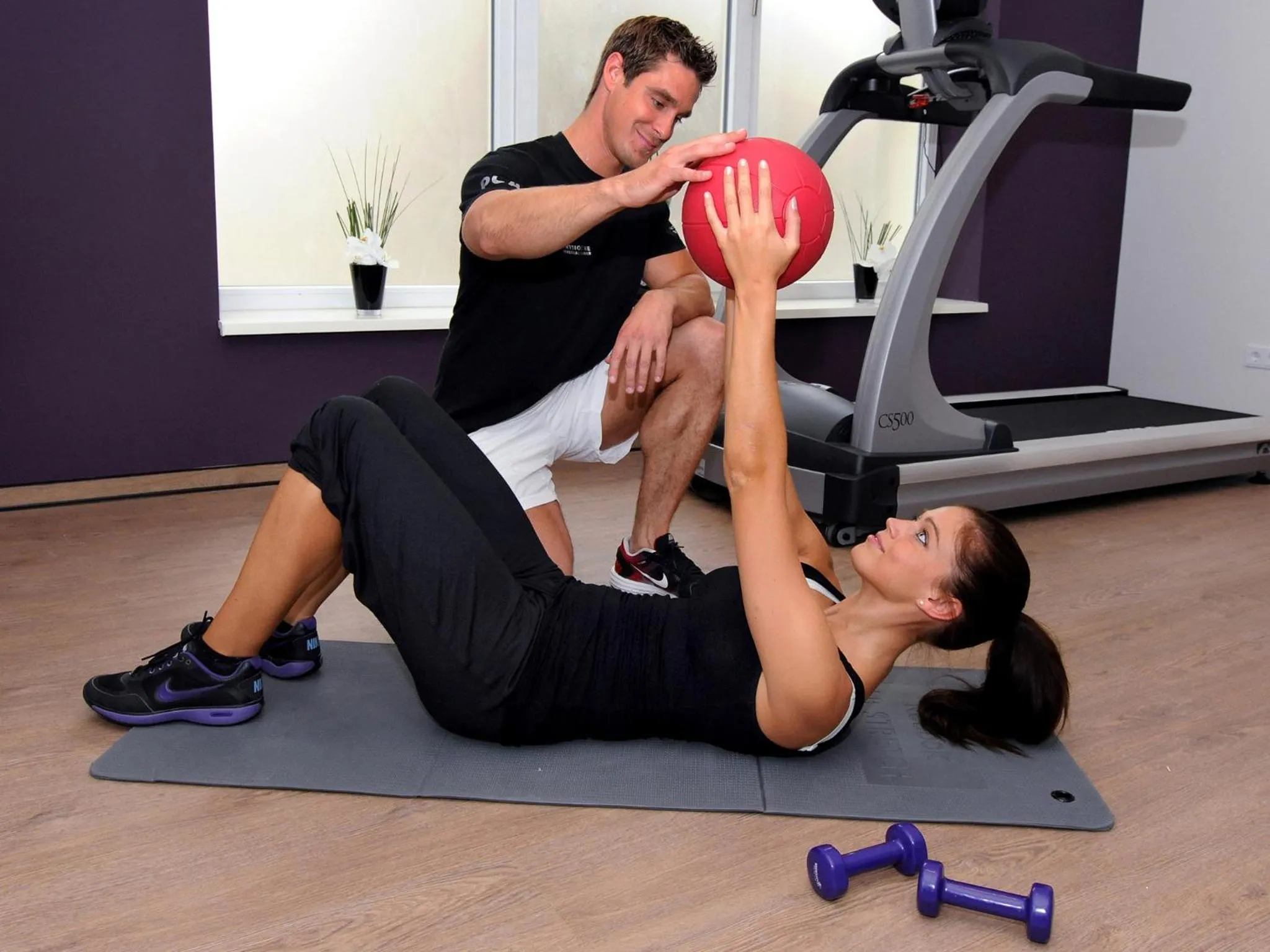 Fitness centre/facilities in Hotel Schweizer Hof