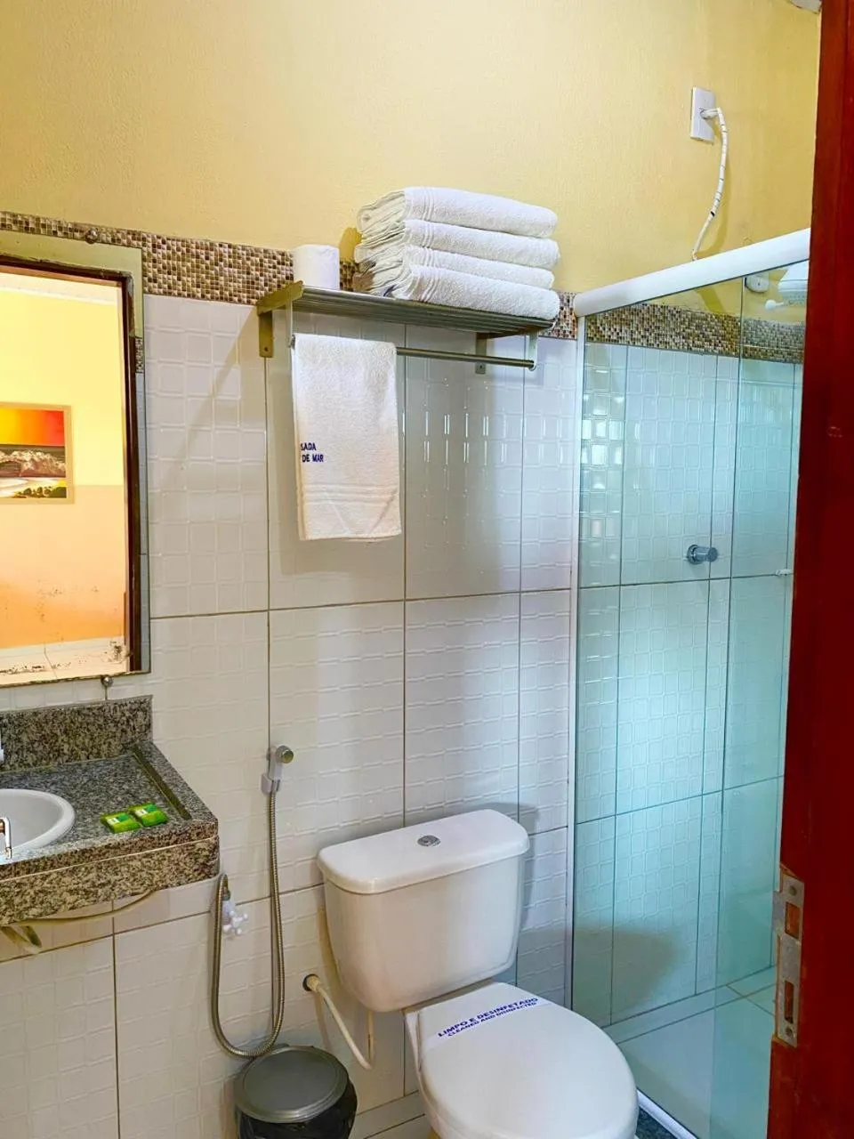 Bathroom in Pousada Sonho de Mar