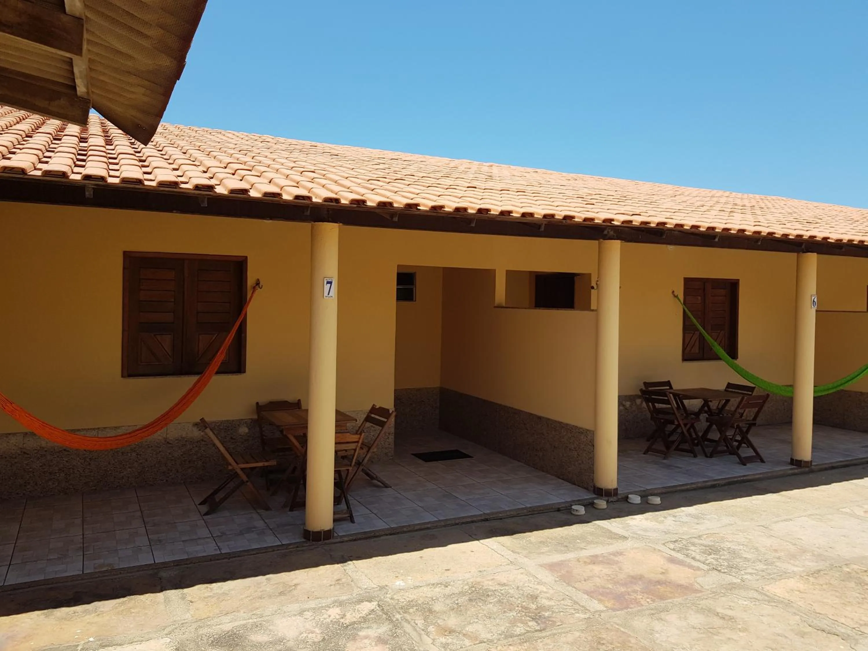 Balcony/Terrace in Pousada Sonho de Mar