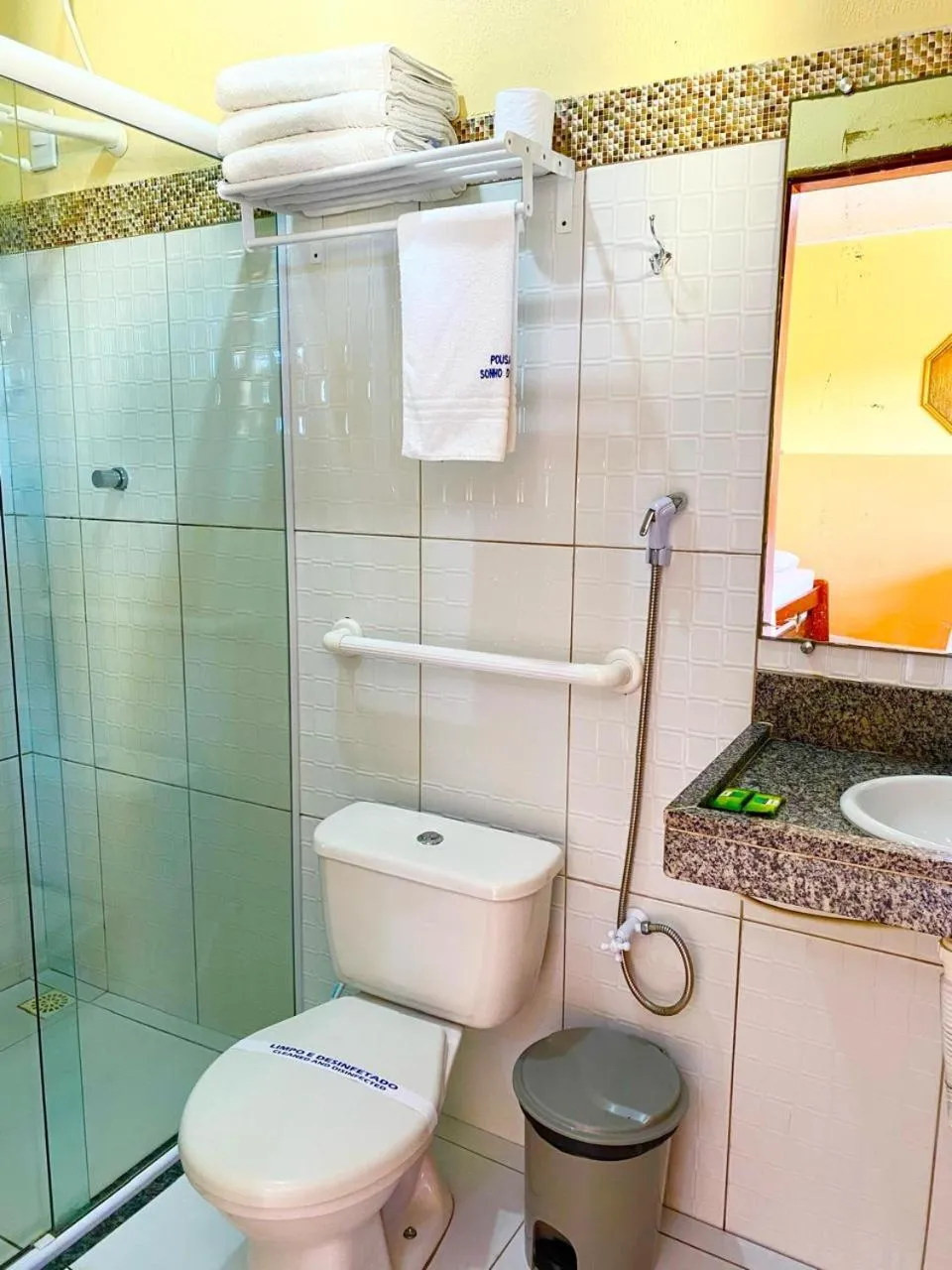 Toilet in Pousada Sonho de Mar