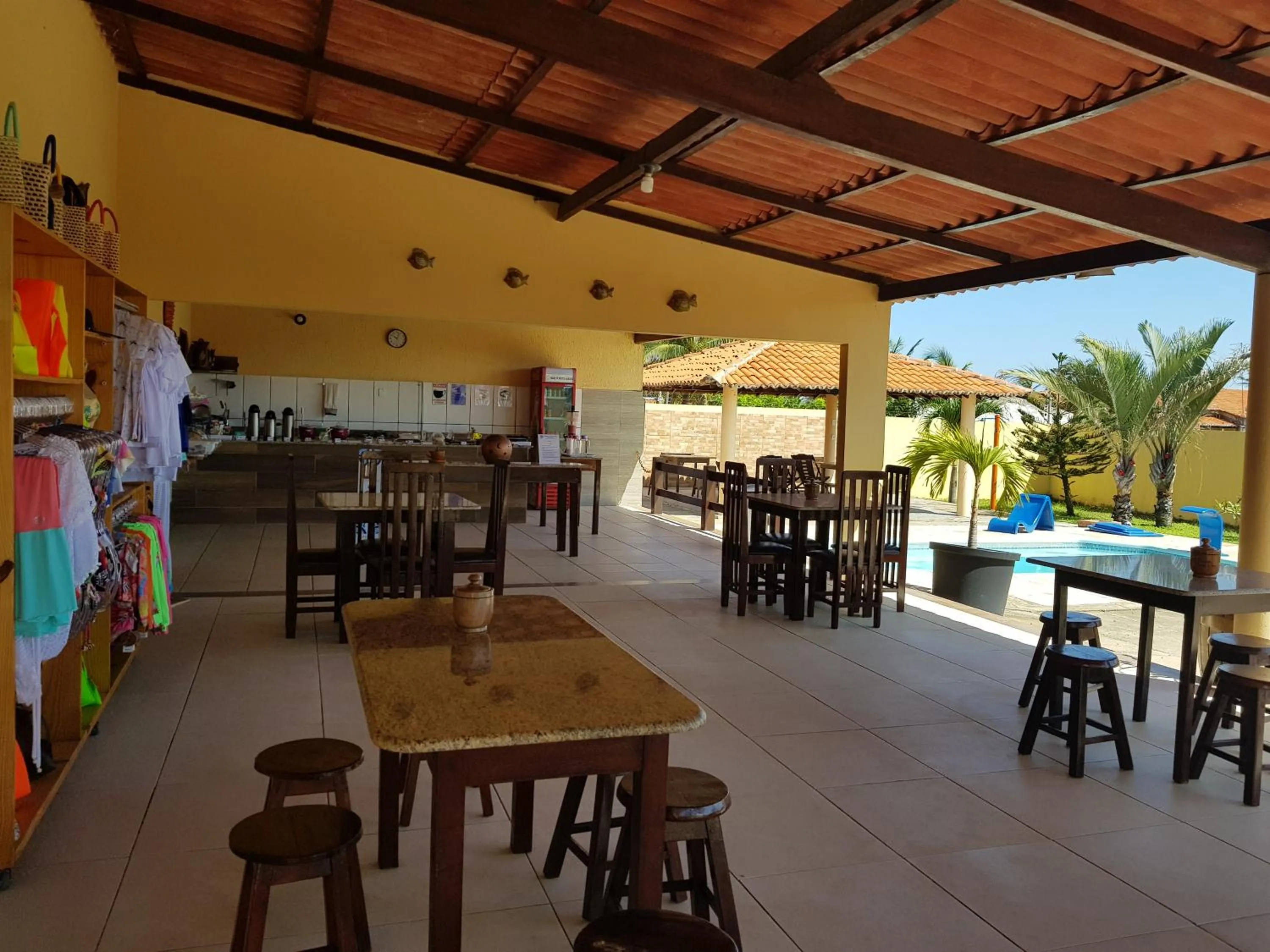 Dining area in Pousada Sonho de Mar