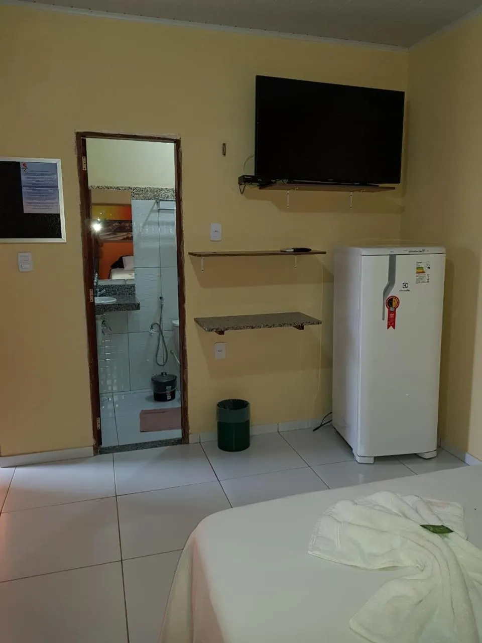 Bedroom, Bed in Pousada Sonho de Mar