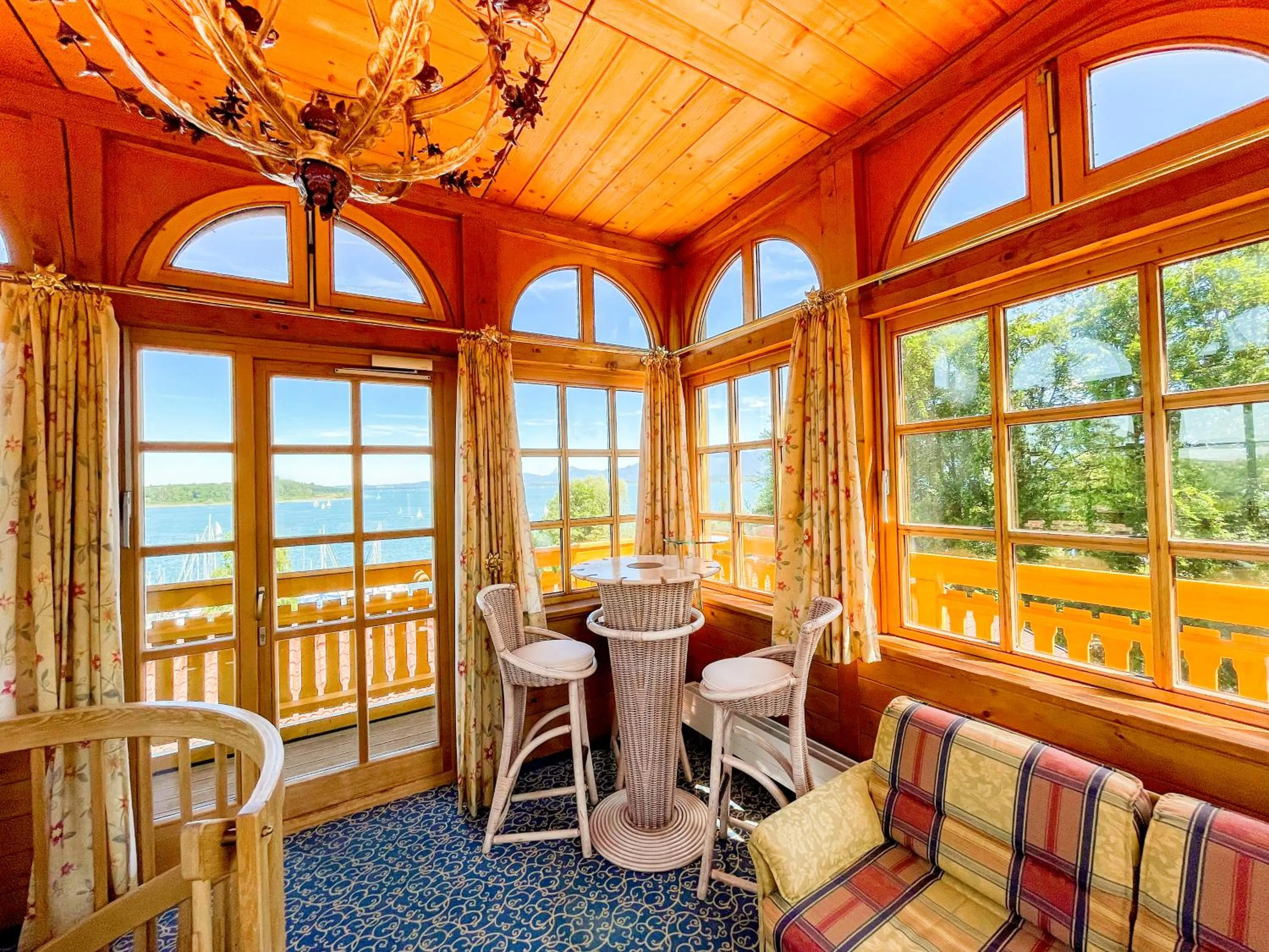 Lake view in Yachthotel Chiemsee GmbH